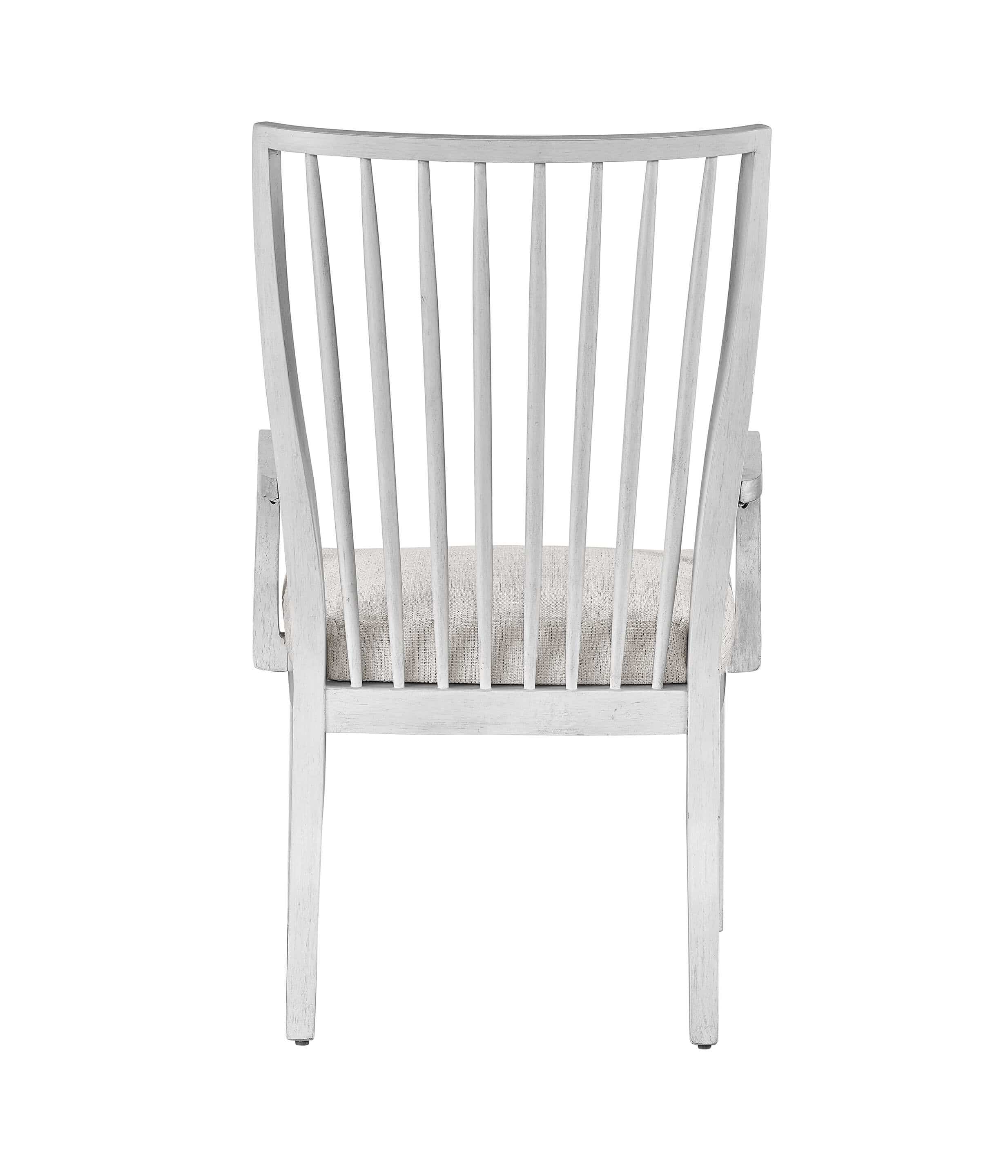 Bowen Arm Chair, Dove Wing/Picket Fence - Image 3