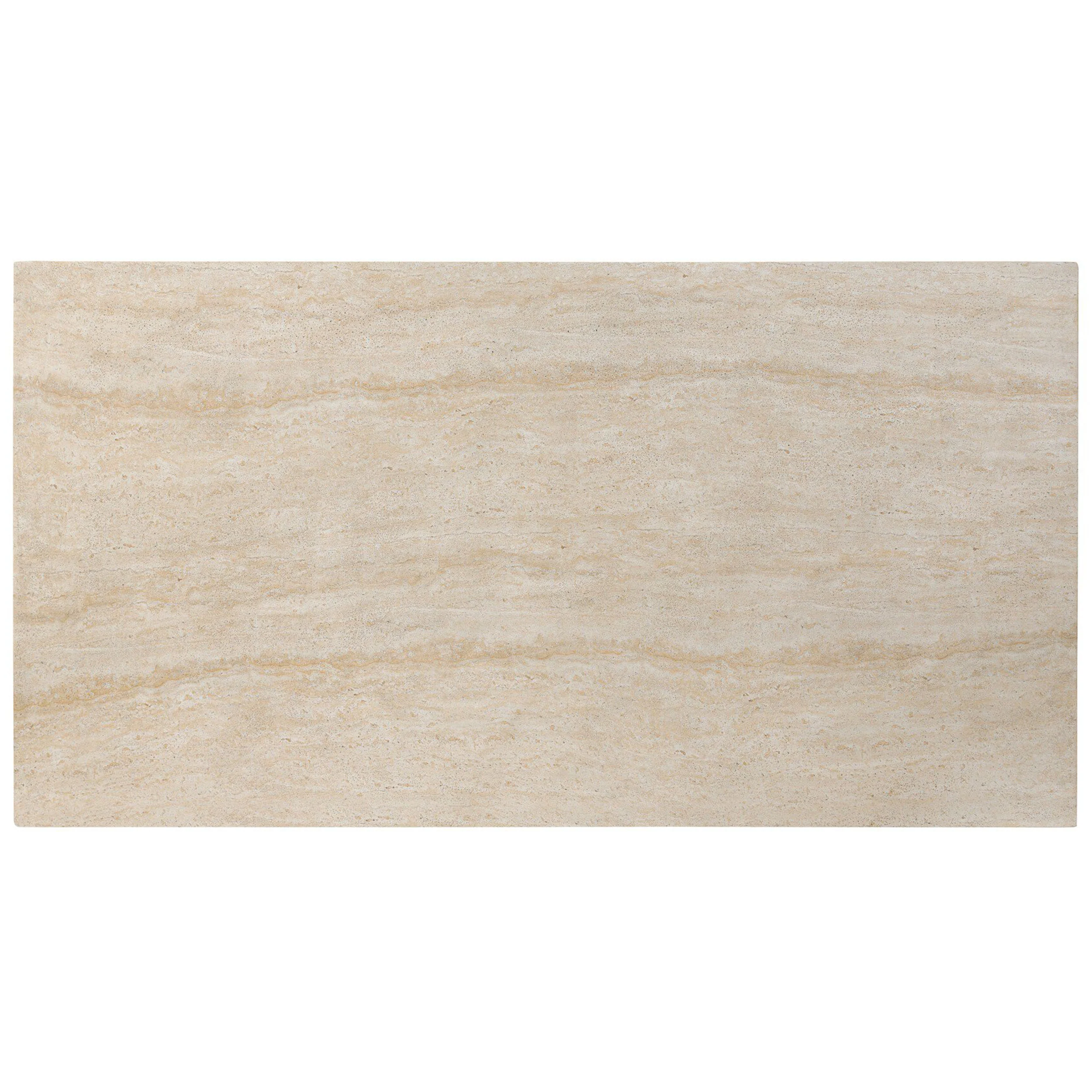 Brad Coffee Table, Faux Travertine by Four Hands - Image 5