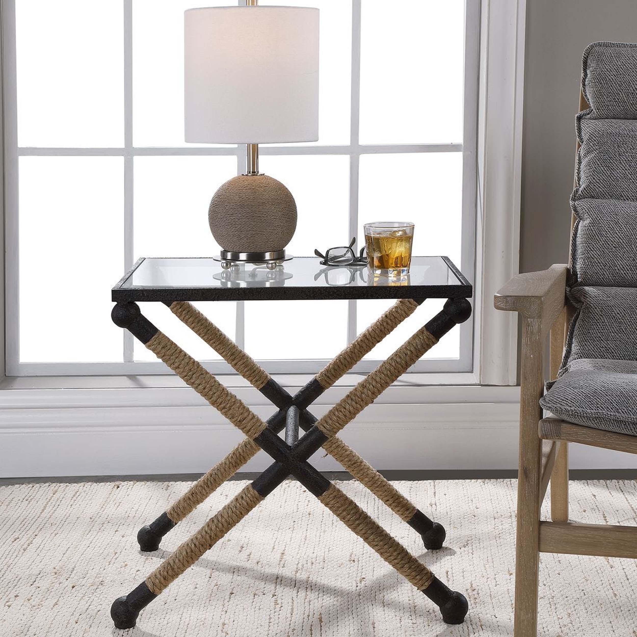 Braddock Accent Table, Black - Image 5