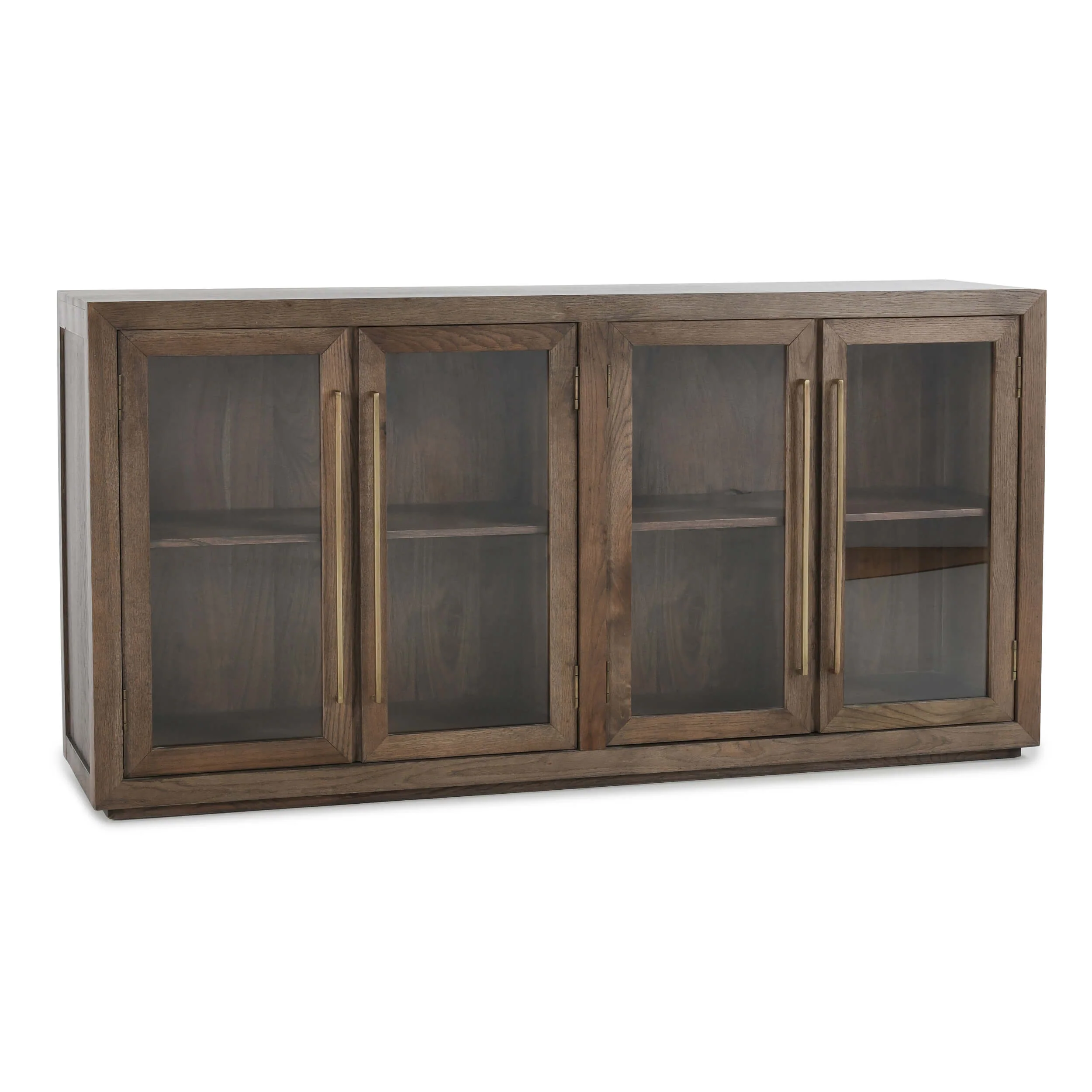 Bradely 4 Door Cabinet, Brown