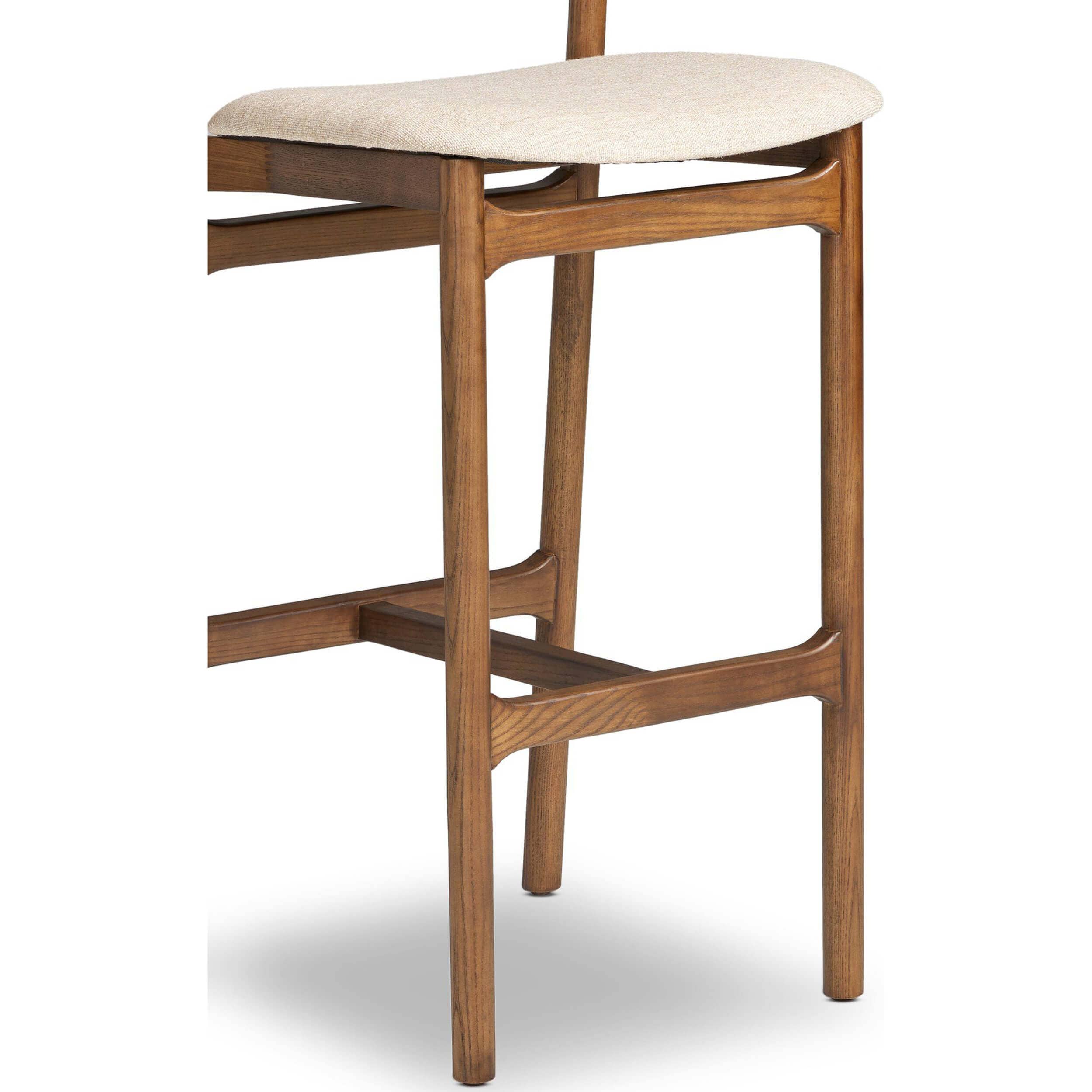 Baden Bar & Counter Stool, Alcala Wheat by Four Hands - Image 6