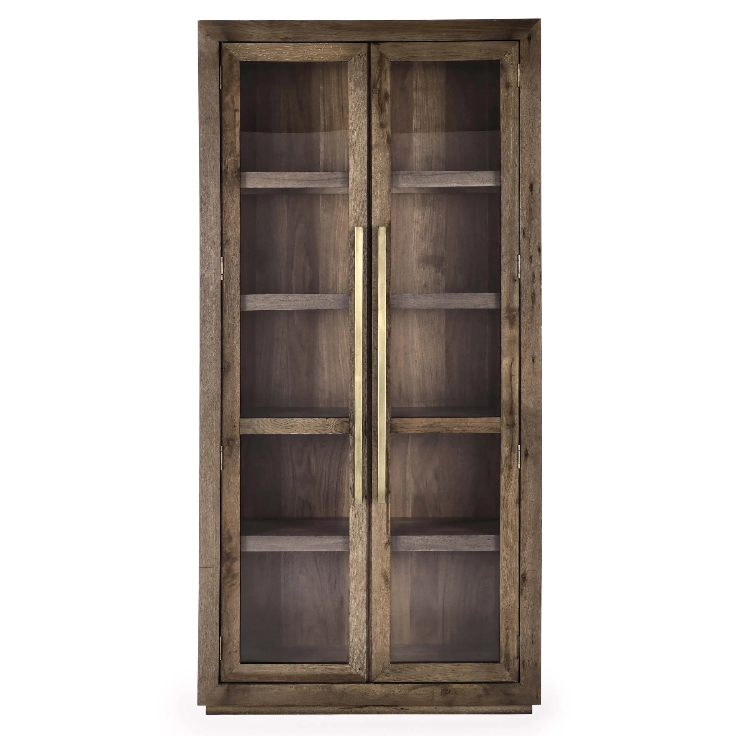 Bradley Tall Cabinet, Brown - Image 2