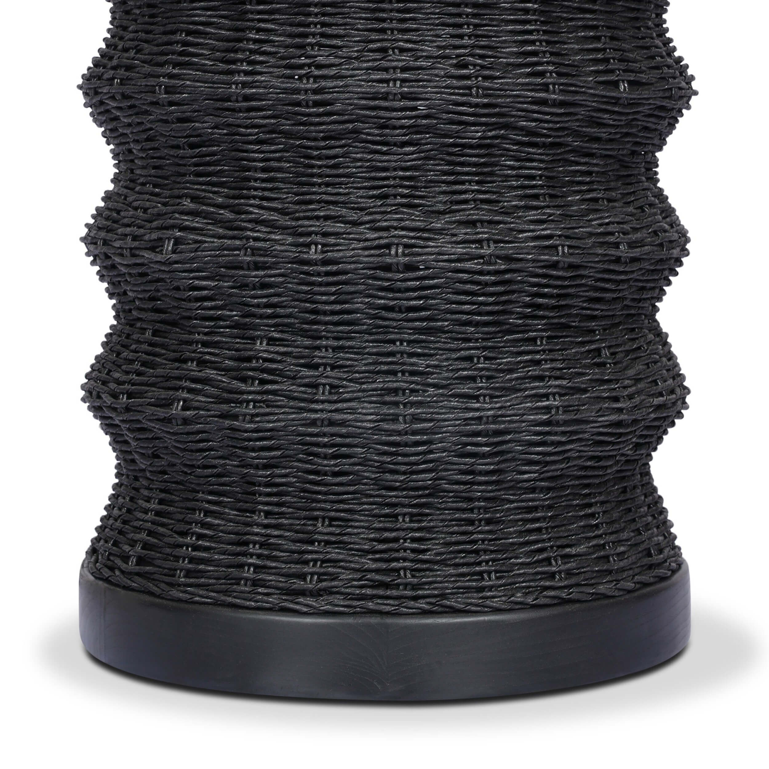 Brailey End Table, Black by Four Hands - Image 4