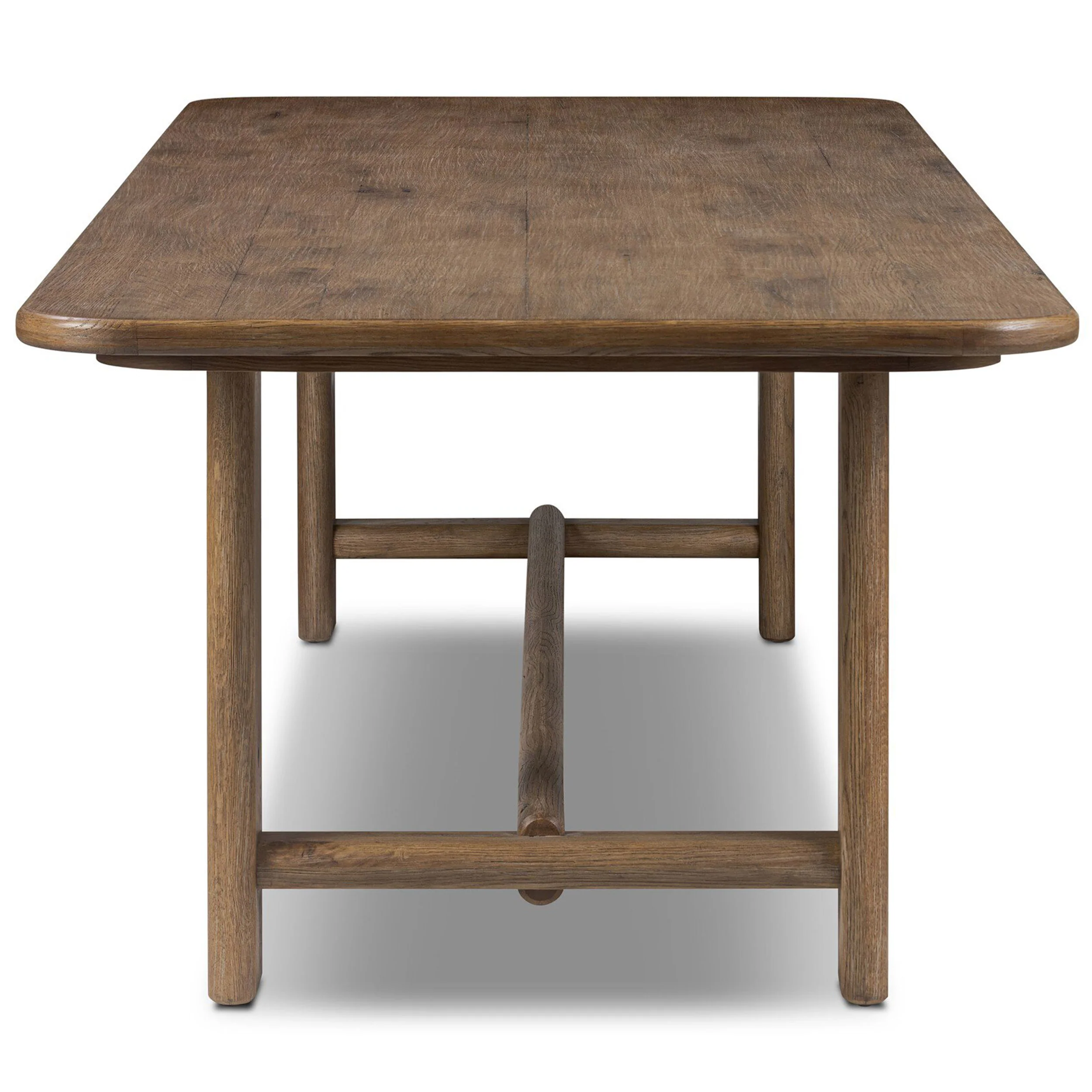 Bramwell 118" Dining Table, Weathered Oak by Amber Lewis x Four Hands - Image 3