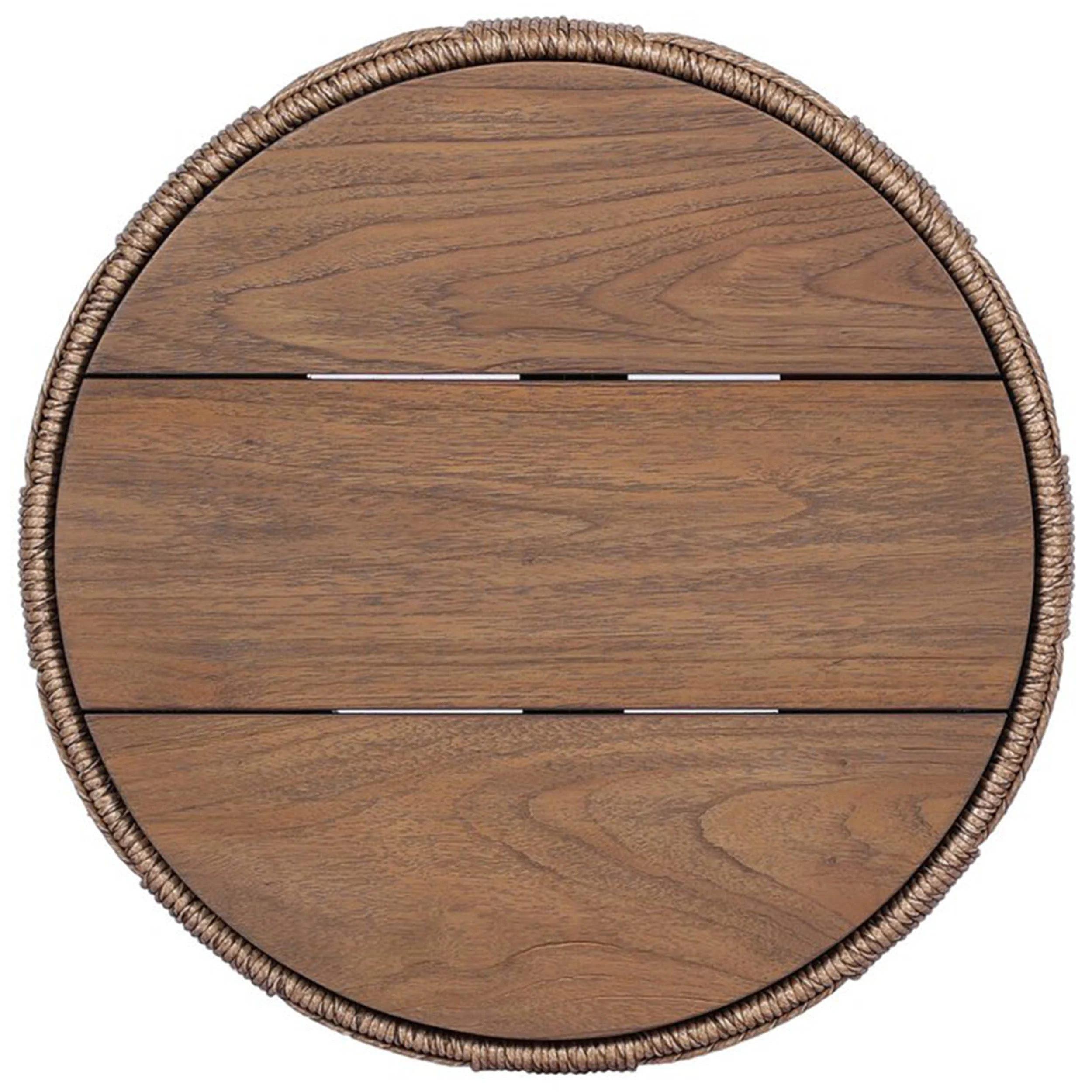 Brandt Outdoor End Table, Toasted Brown by Four Hands - Image 2
