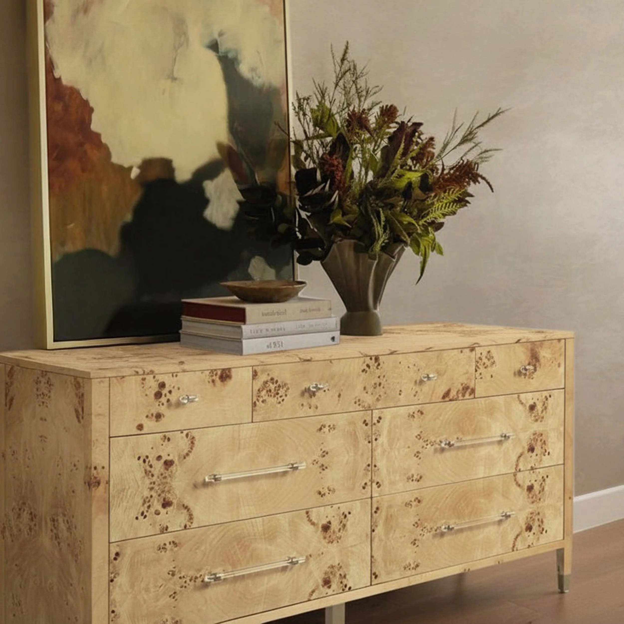 Brandyss 7 Drawer Dresser, Natural - Image 7
