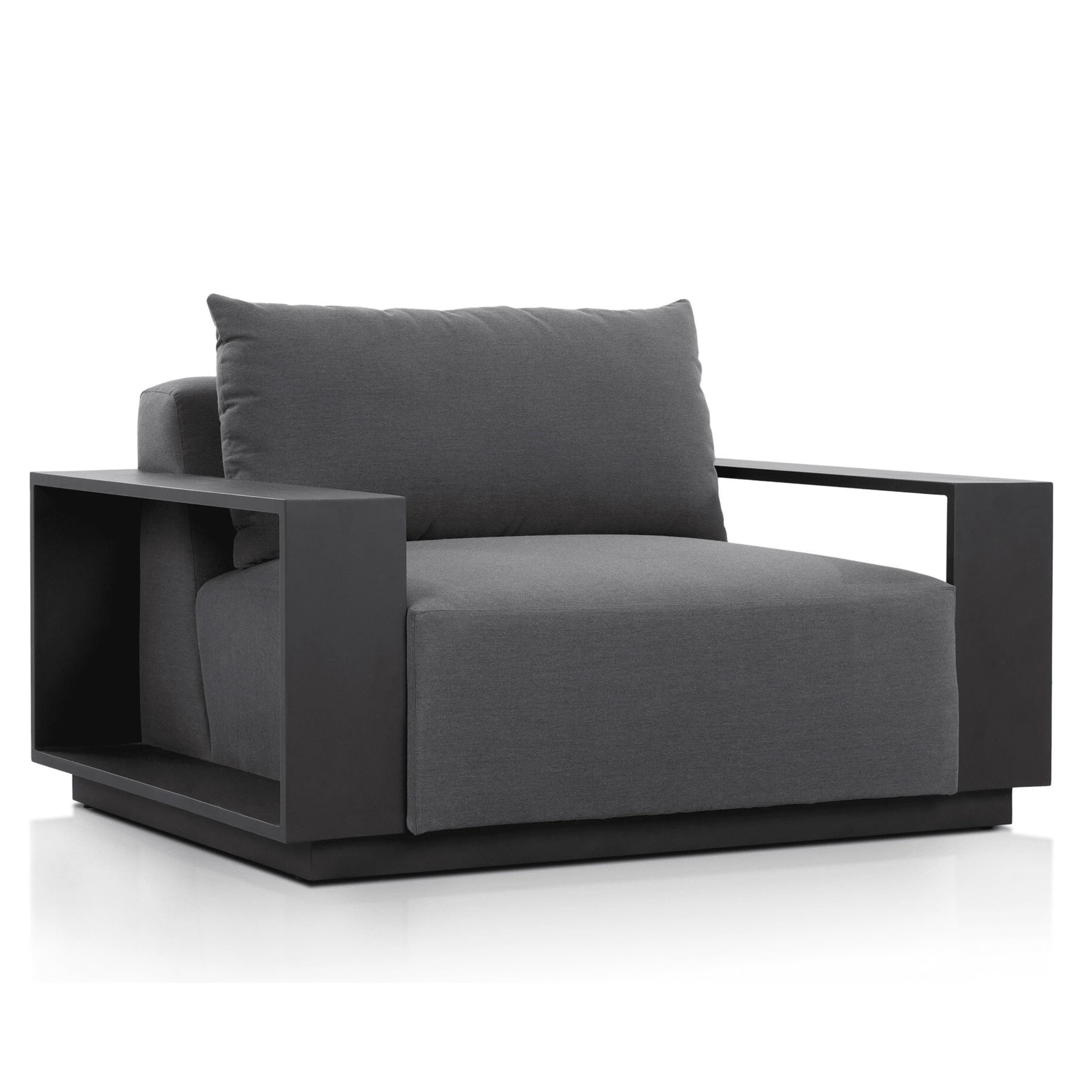 Branford Outdoor Chair, Arashi Graphite by Four Hands