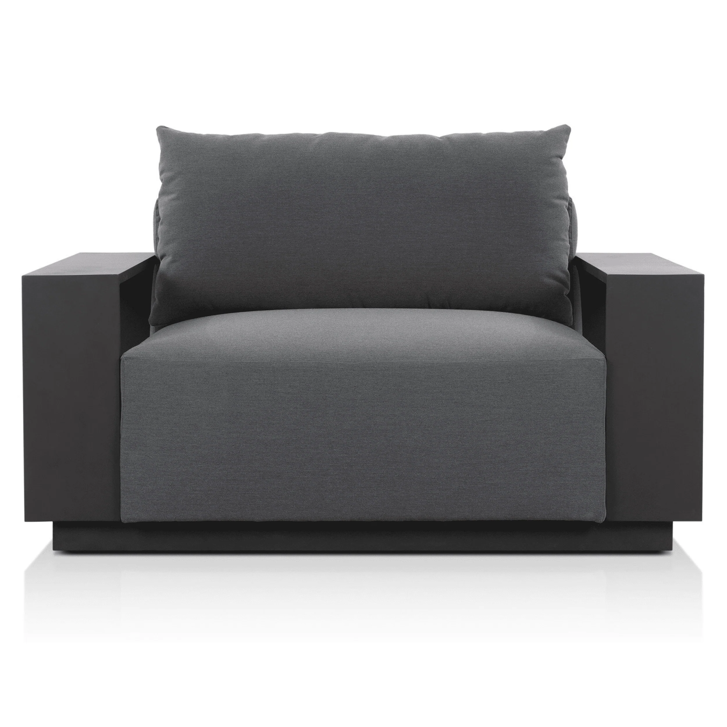 Branford Outdoor Chair, Arashi Graphite by Four Hands - Image 2