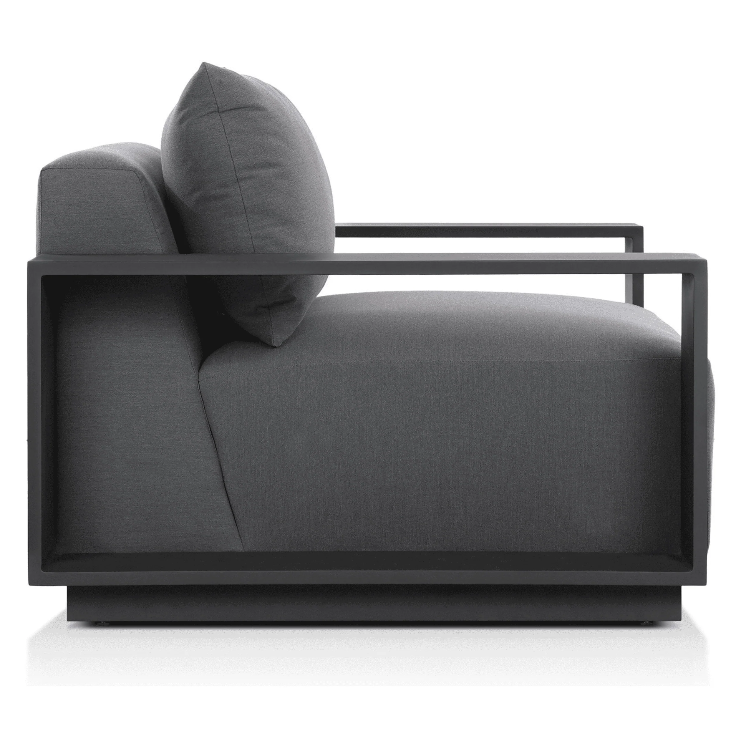 Branford Outdoor Chair, Arashi Graphite by Four Hands - Image 3