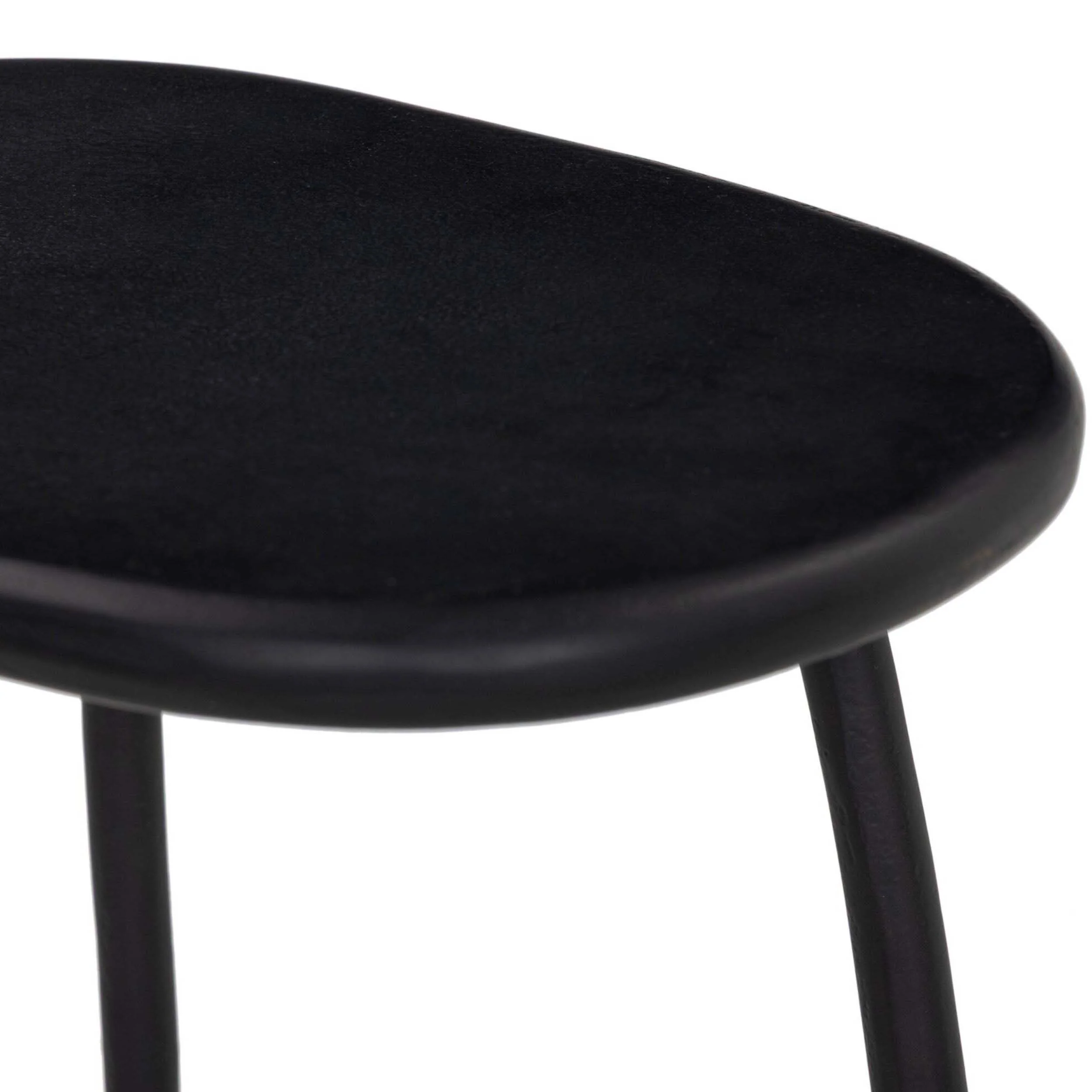 Bray Outdoor End Table, Black Antique by Four Hands - Image 5