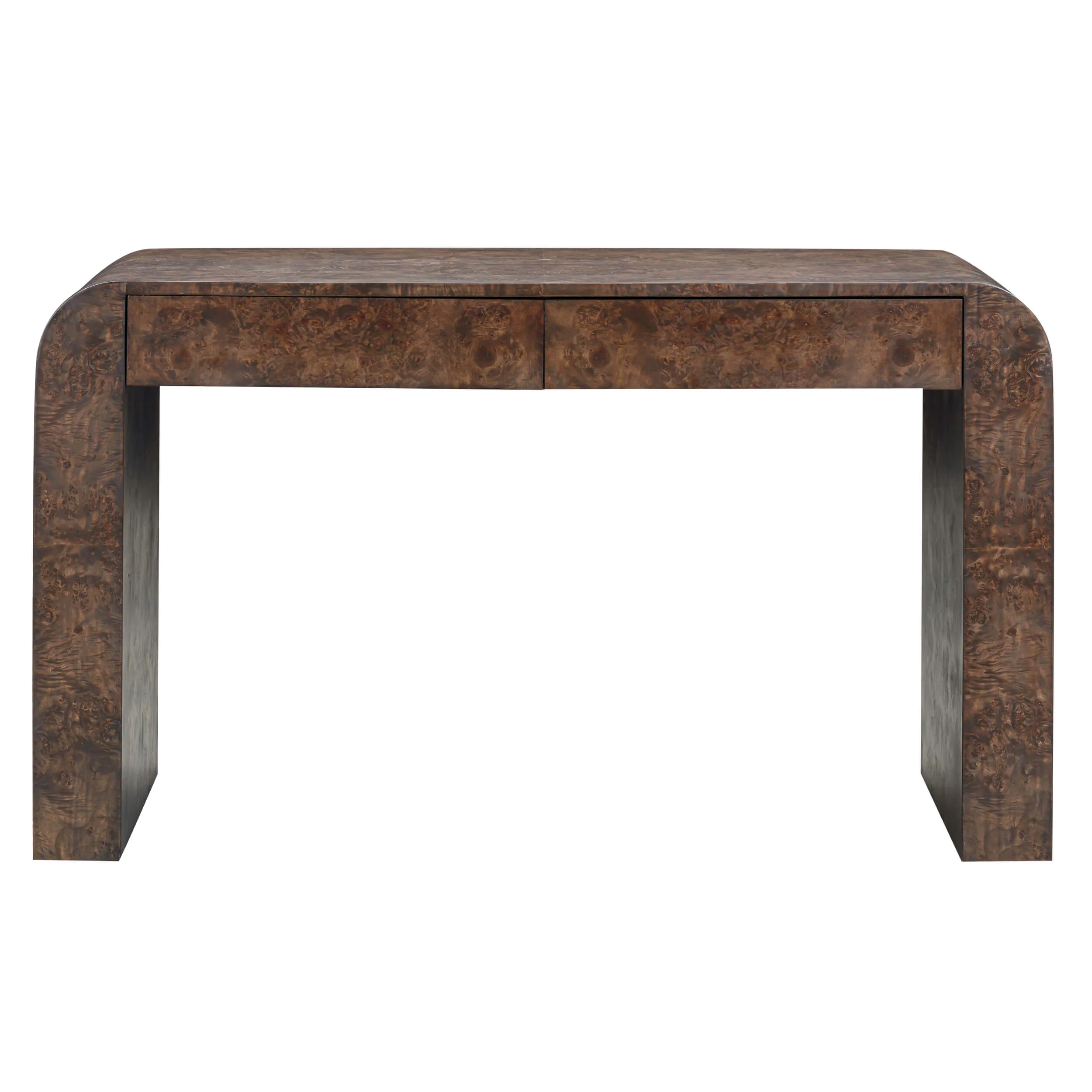 Brea Desk, Chocolate Burl - Image 2