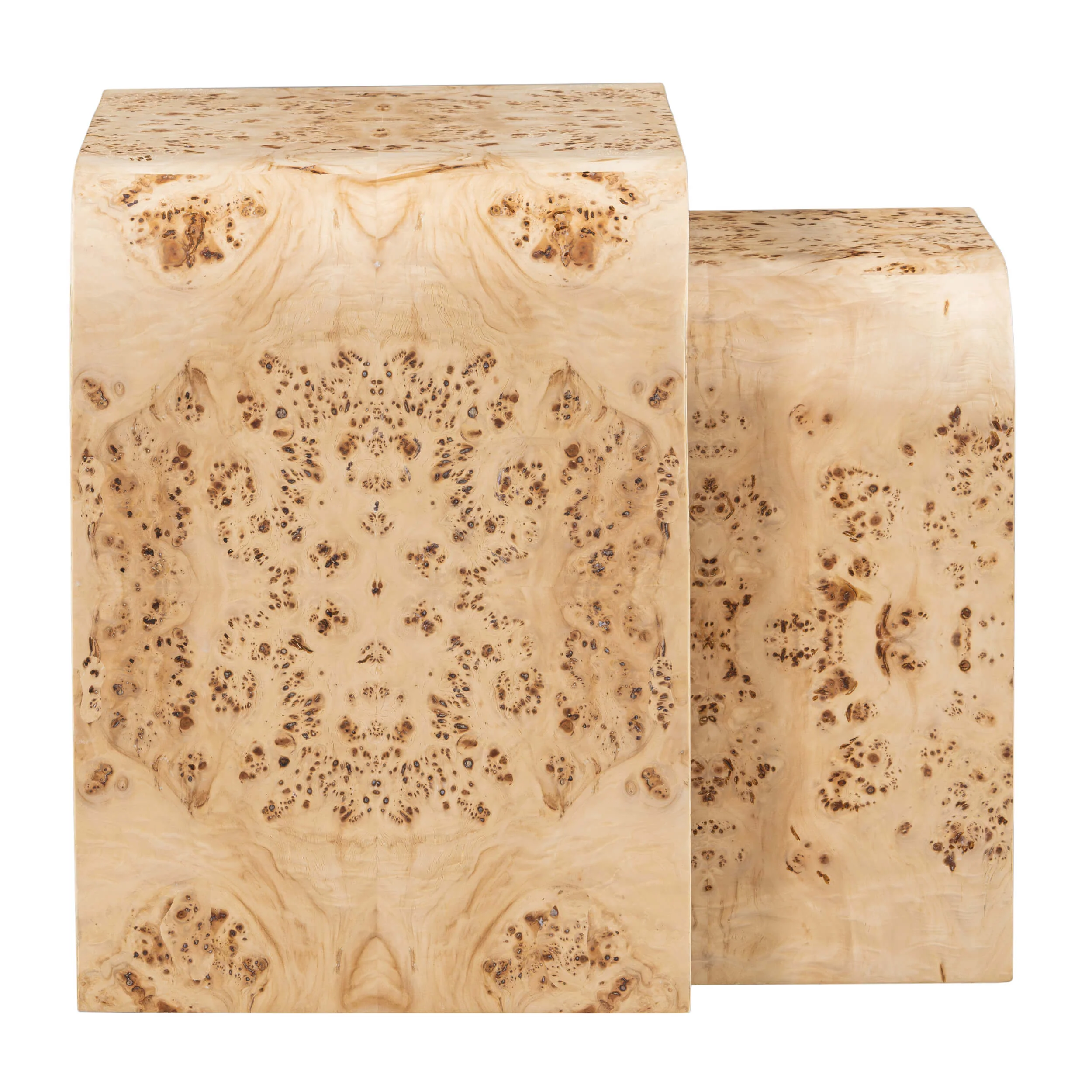 Brea Nesting Tables, Toasted Burl - Image 3