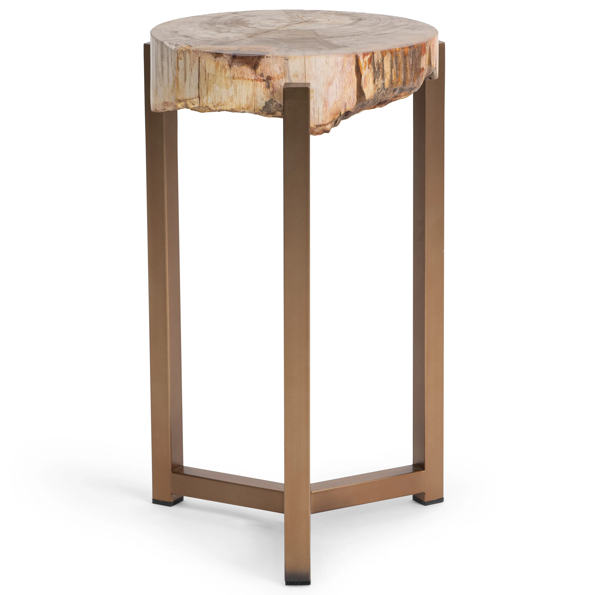 Breanna Round Accent Table, Sepia Vein - Image 11