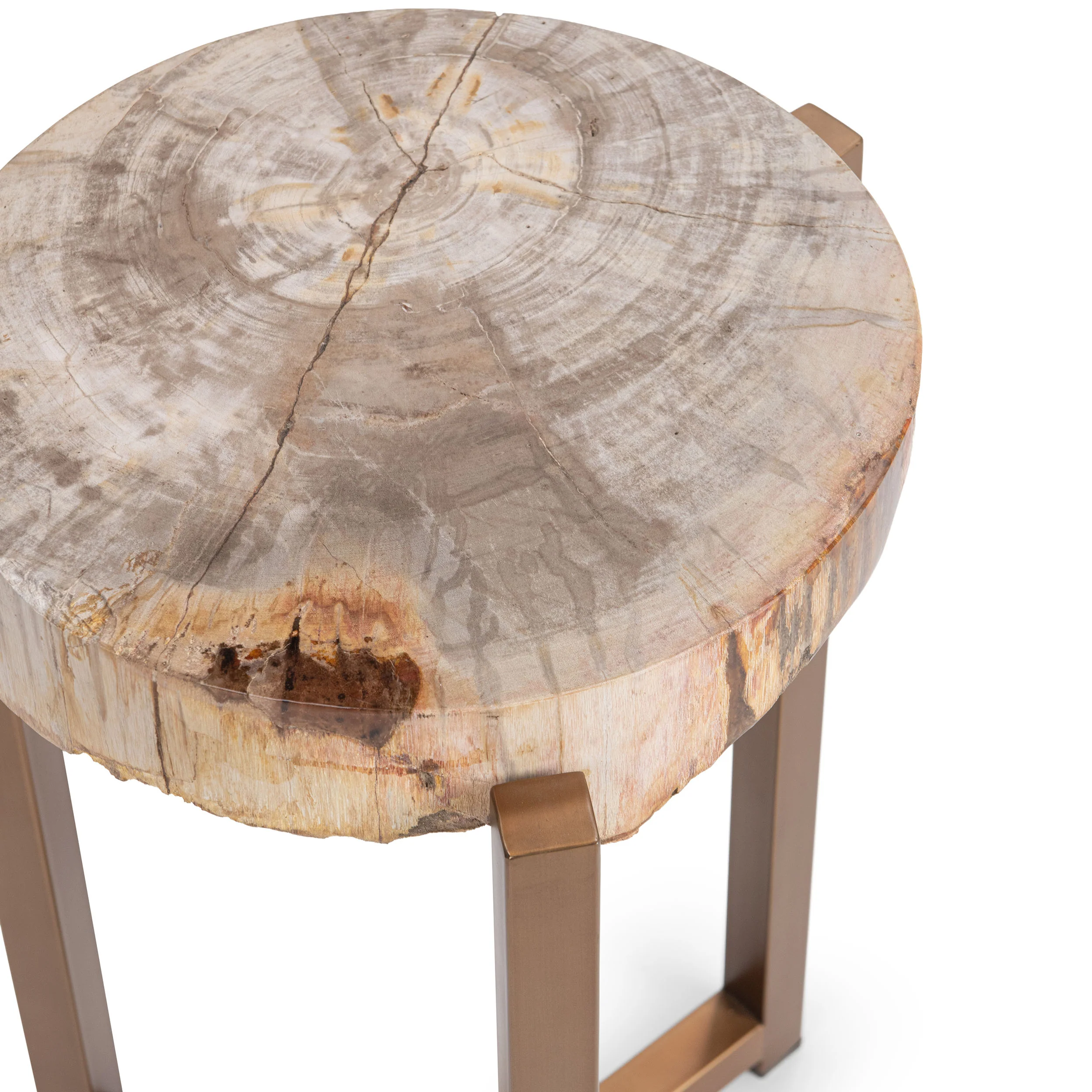 Breanna Round Accent Table, Sepia Vein - Image 13