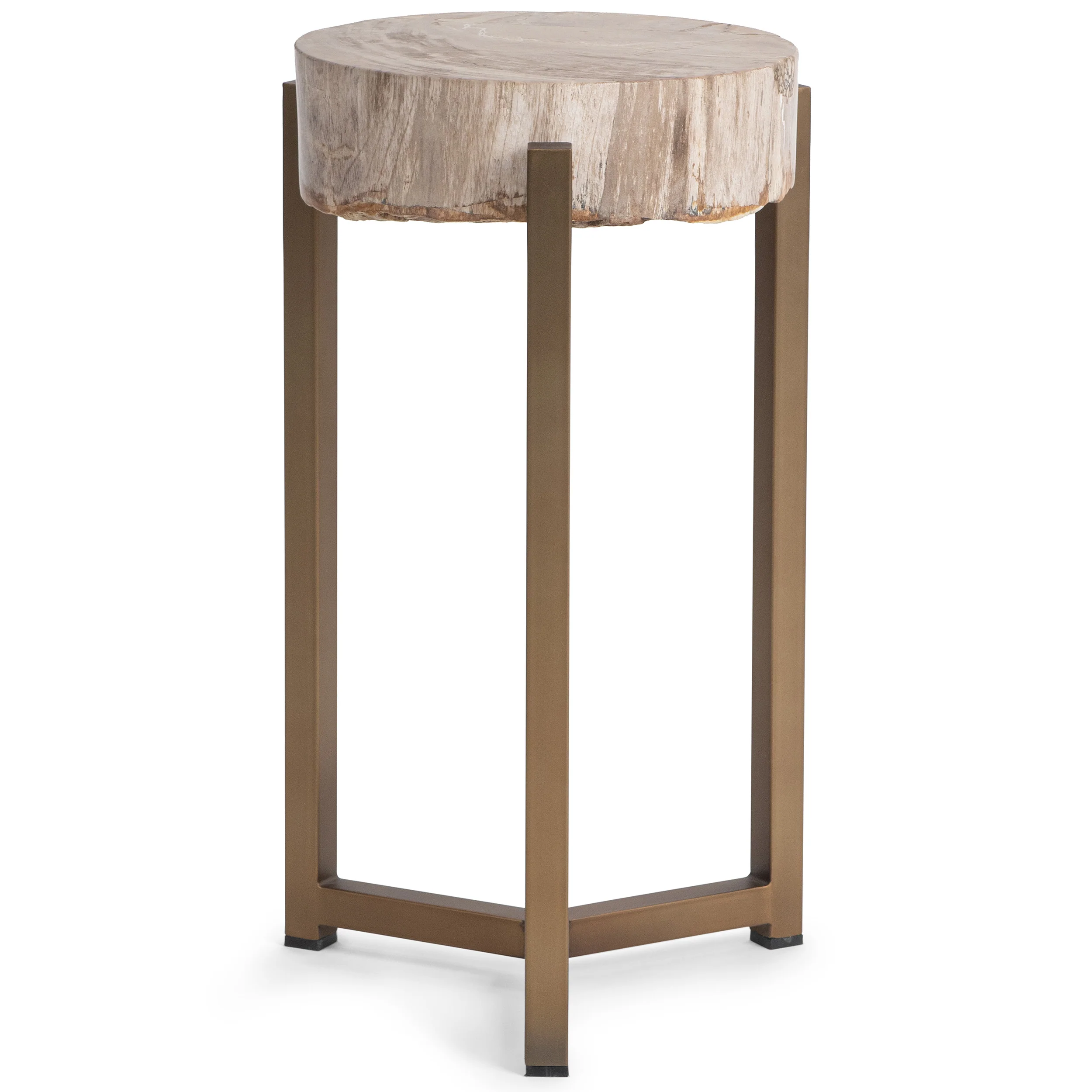 Breanna Round Accent Table, Sepia Vein - Image 6