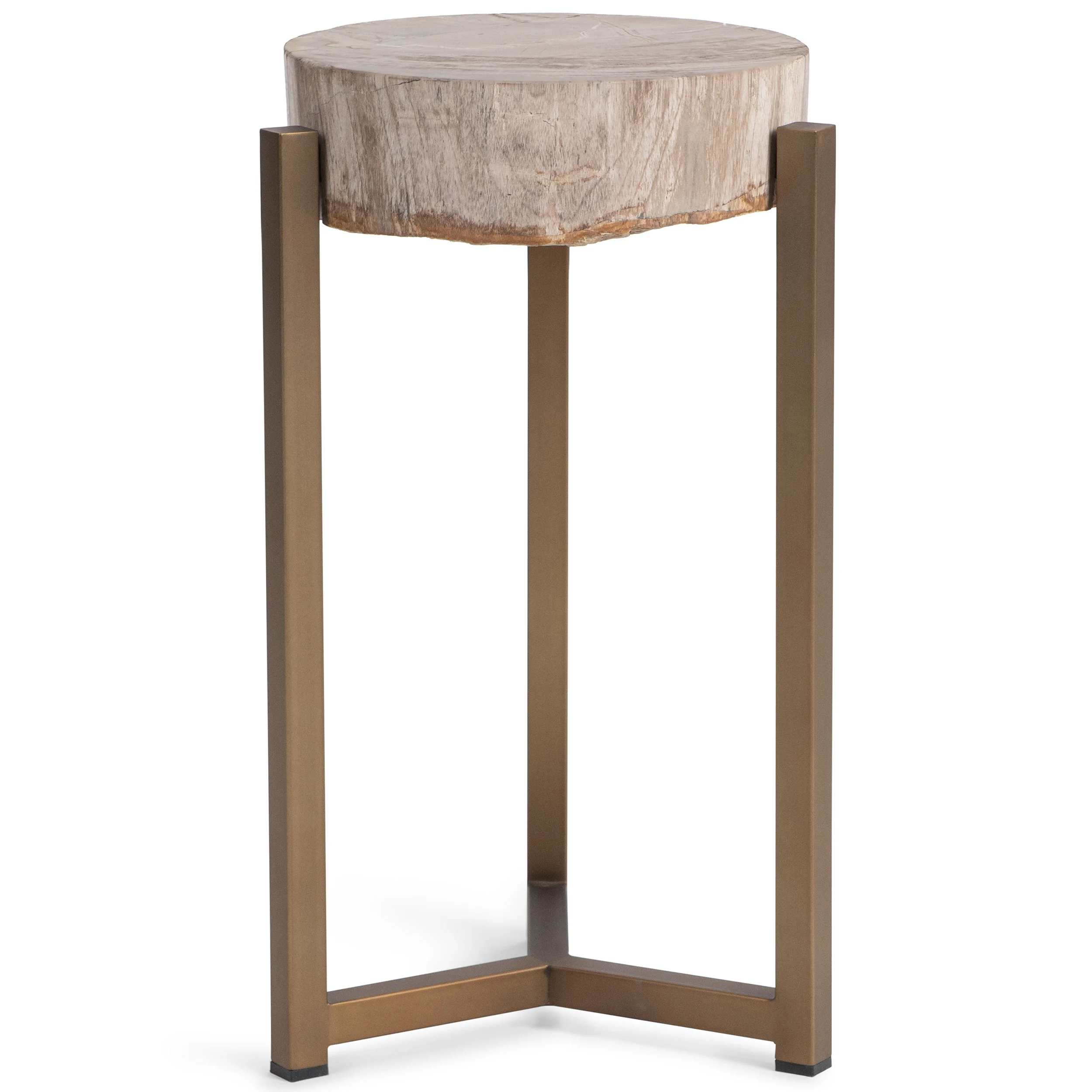 Breanna Round Accent Table, Sepia Vein - Image 7