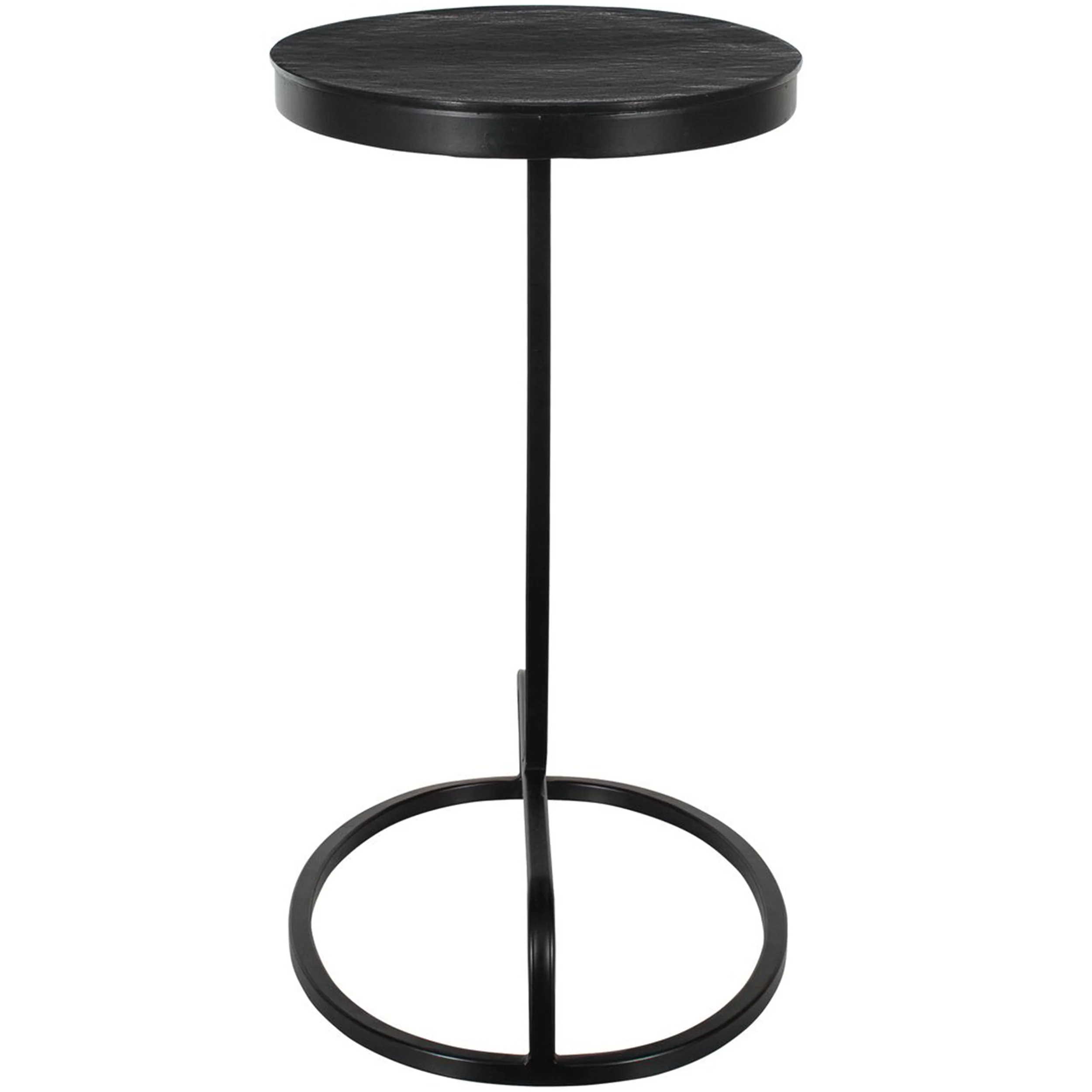 Bree Accent Table, Aged Black - Image 3