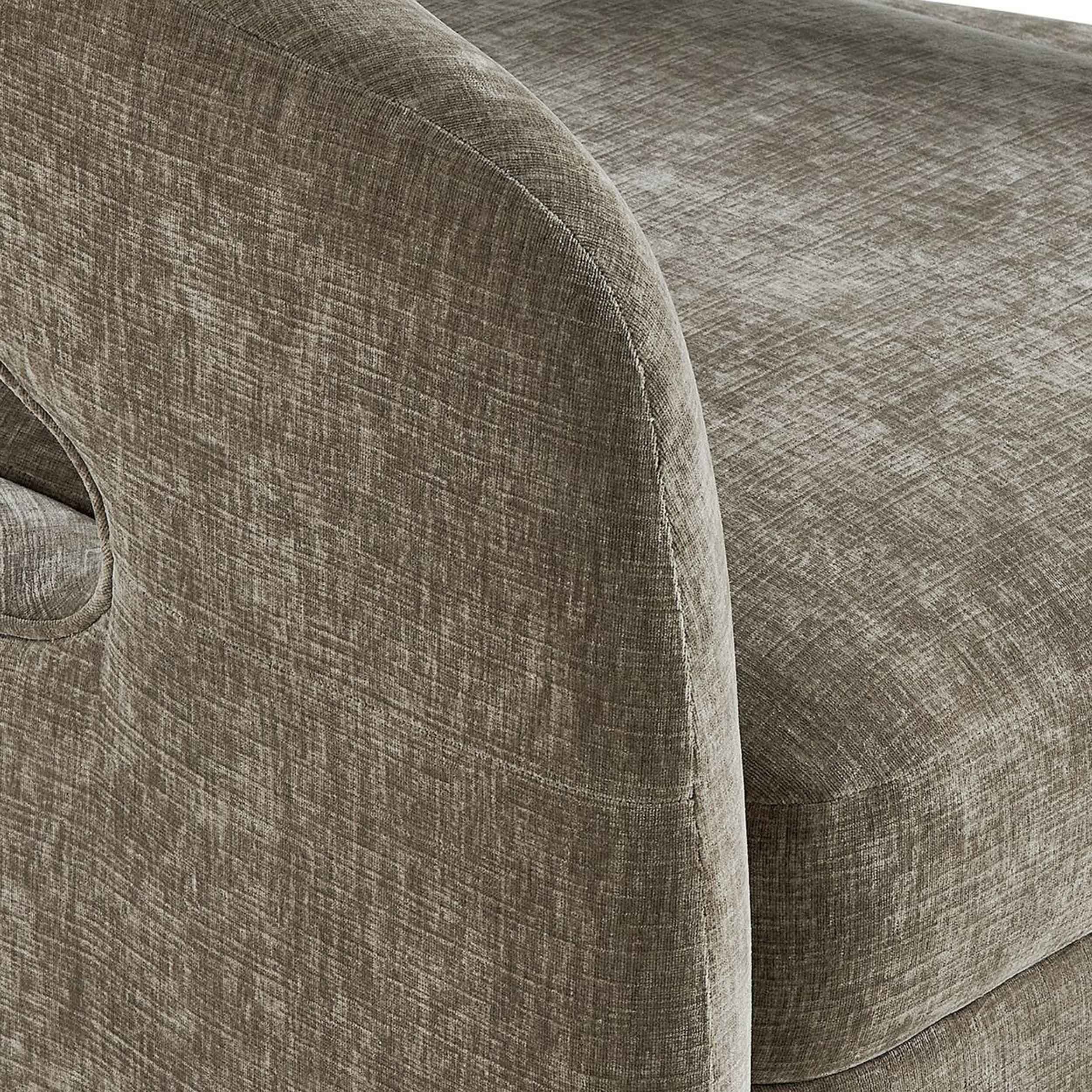Breis Swivel Chair, Taupe - Image 5