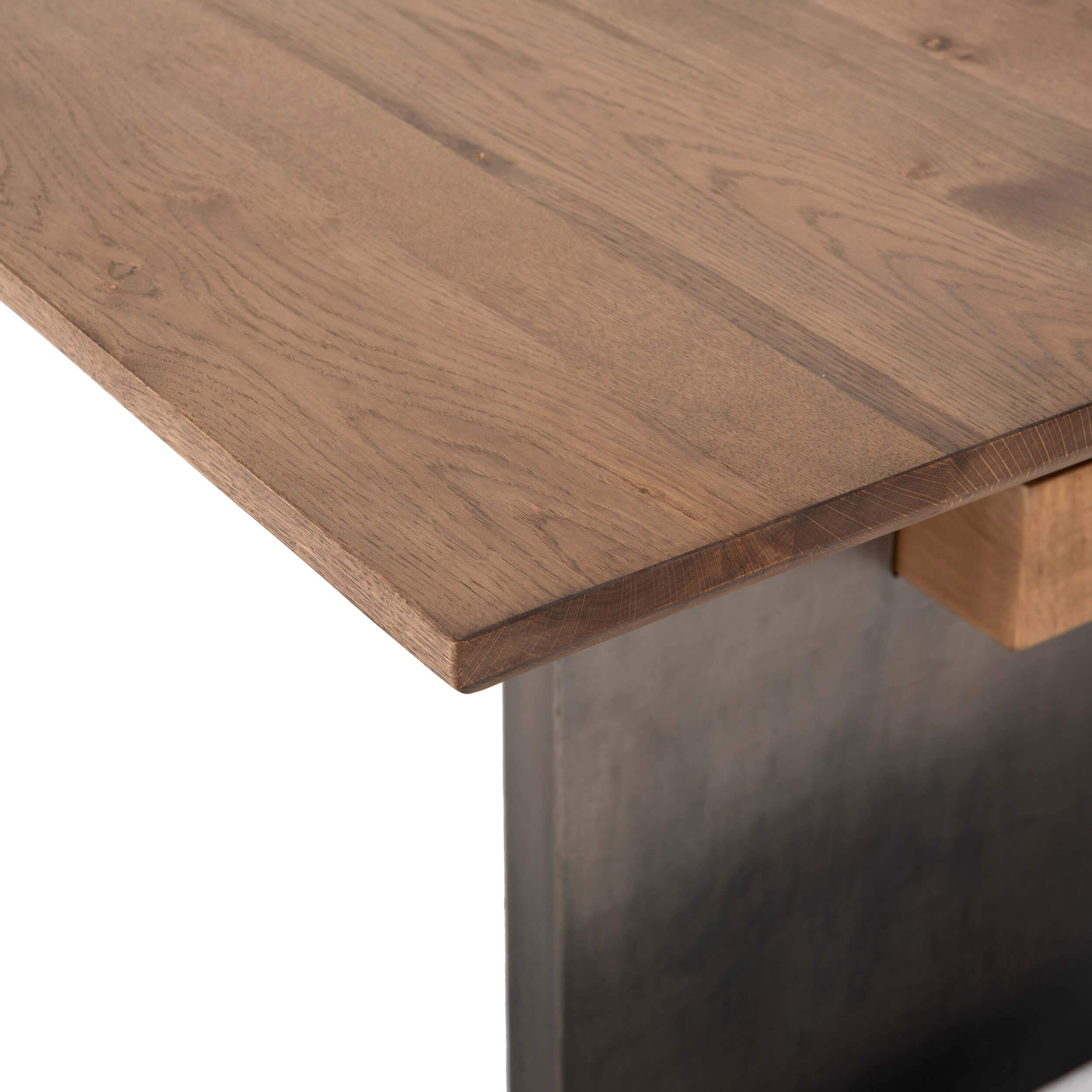 Brennan Dining Table, Dove Oak by Four Hands - Image 5