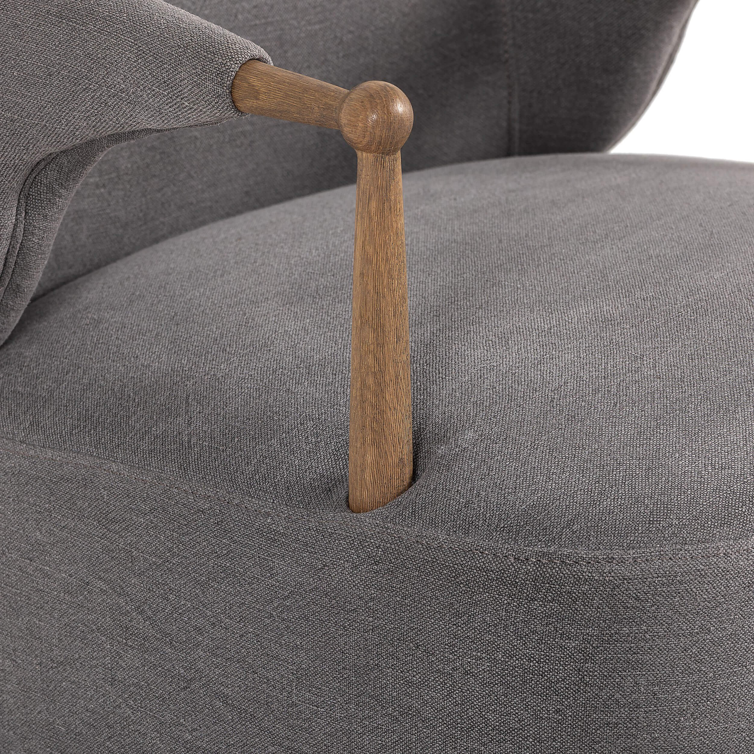 Brently Chair, Broadway Denim by Amber Lewis x Four Hands - Image 4