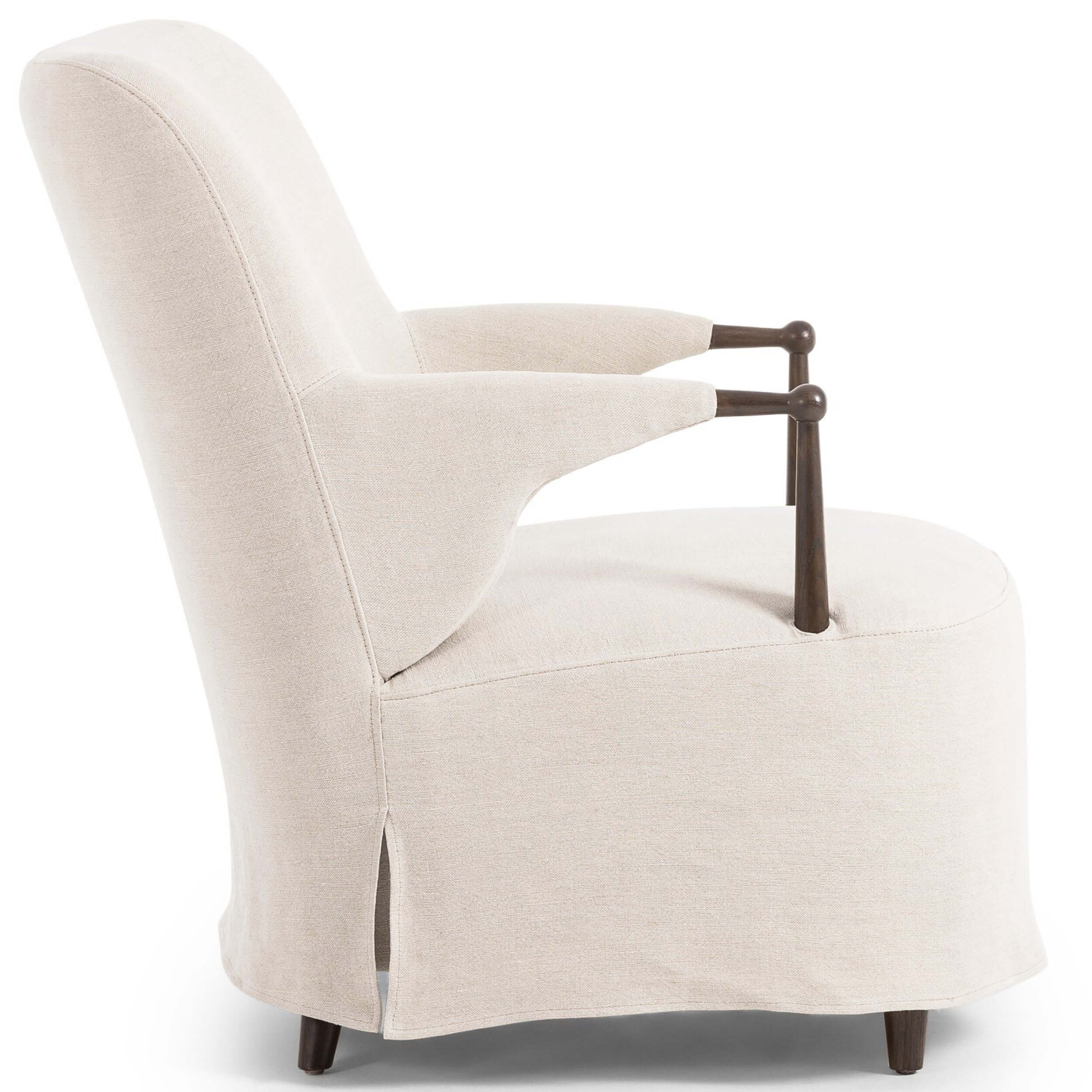 Brently Chair, Broadway Dune by Amber Lewis x Four Hands - Image 2