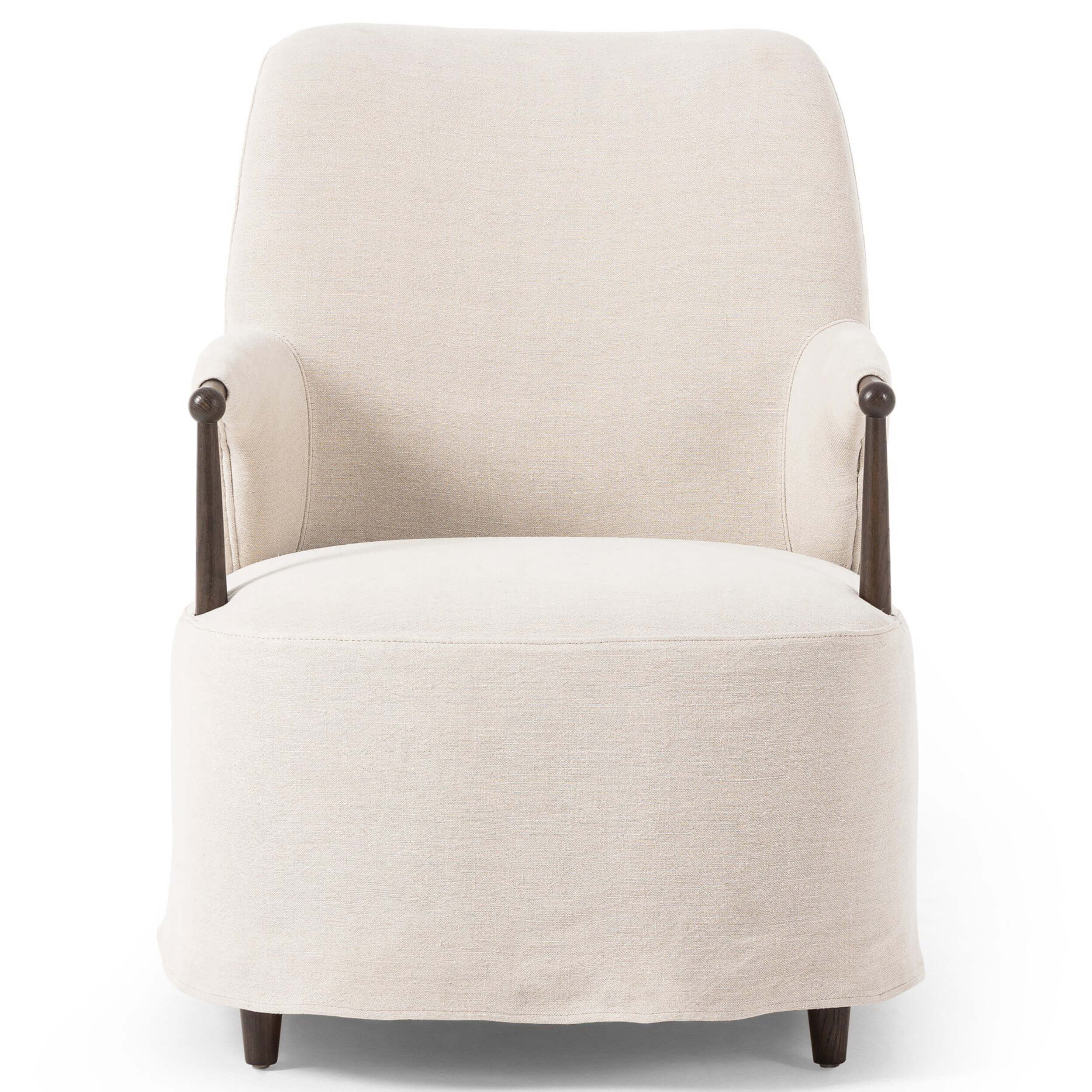 Brently Chair, Broadway Dune by Amber Lewis x Four Hands - Image 3