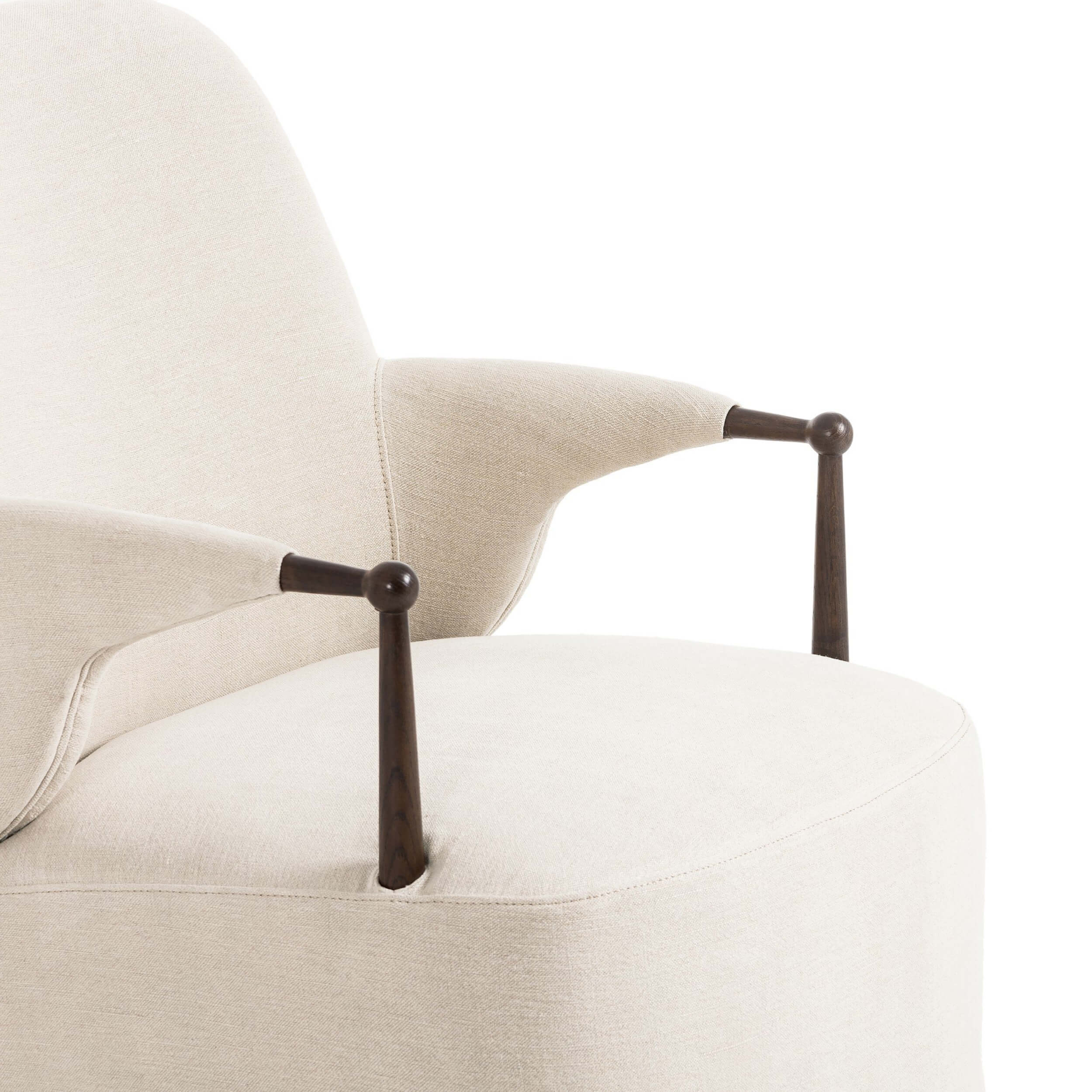 Brently Chair, Broadway Dune by Amber Lewis x Four Hands - Image 4