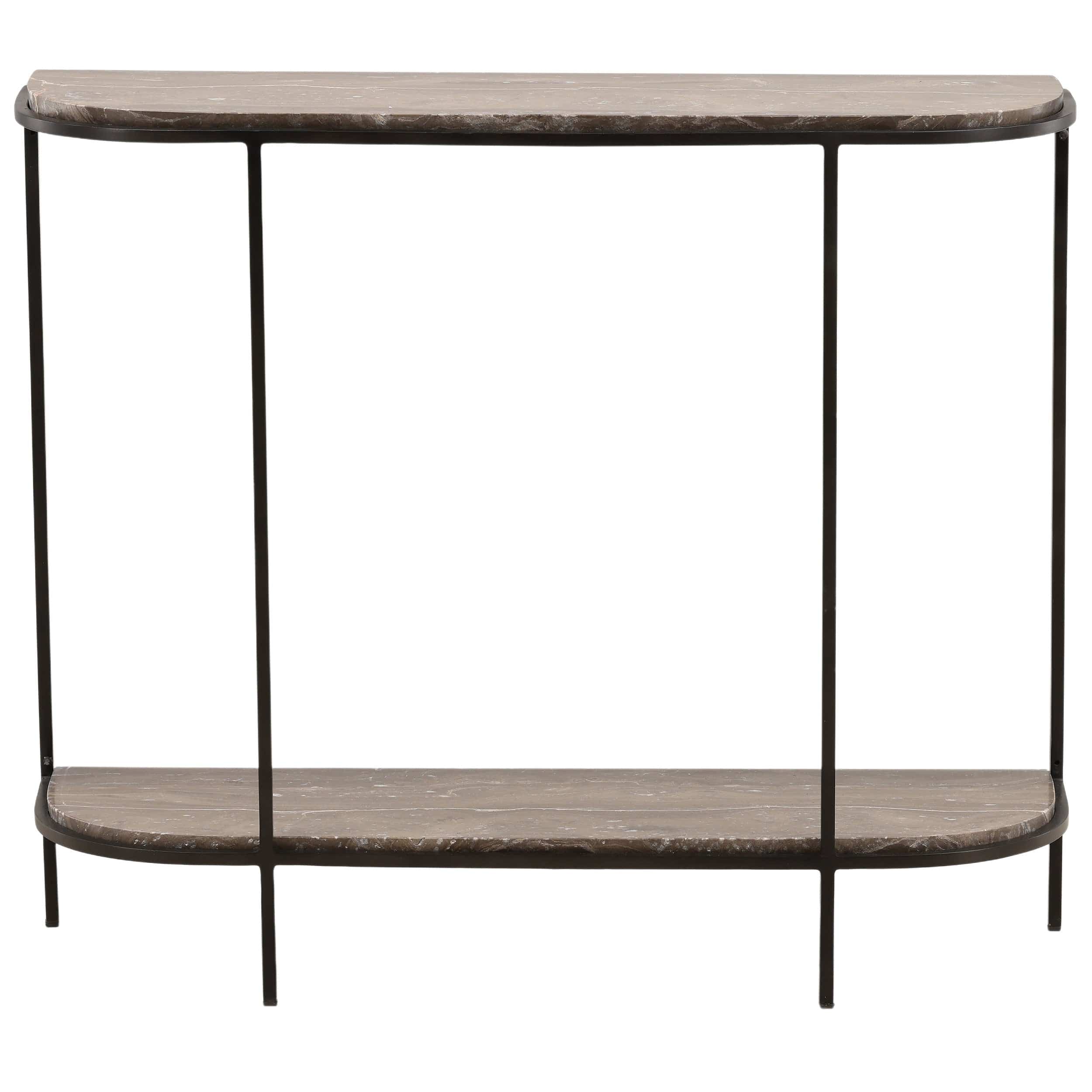 Brian Console Table, Brown - Image 2
