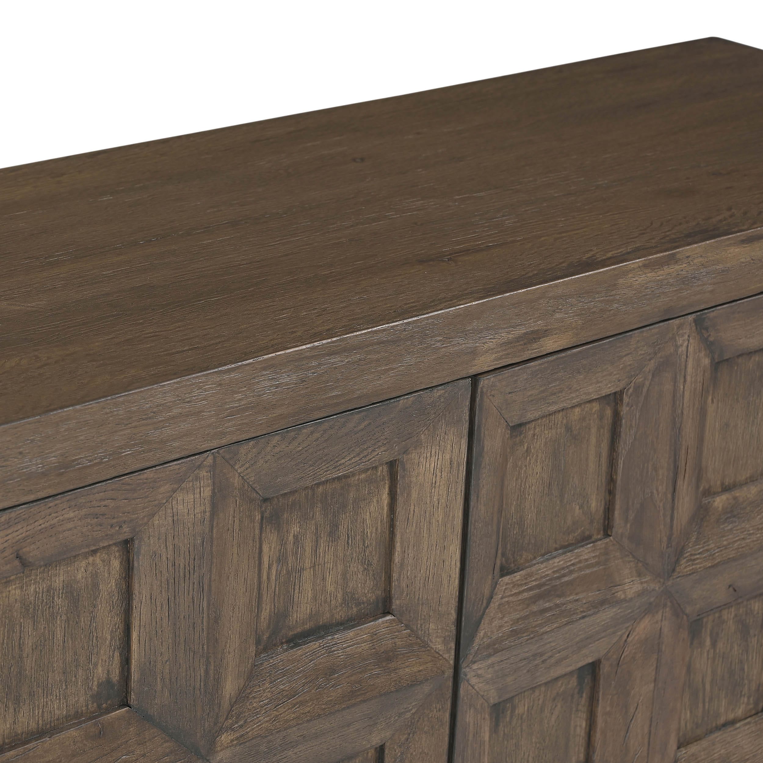 Briarwood 3 Door Sideboard, Brown - Image 4