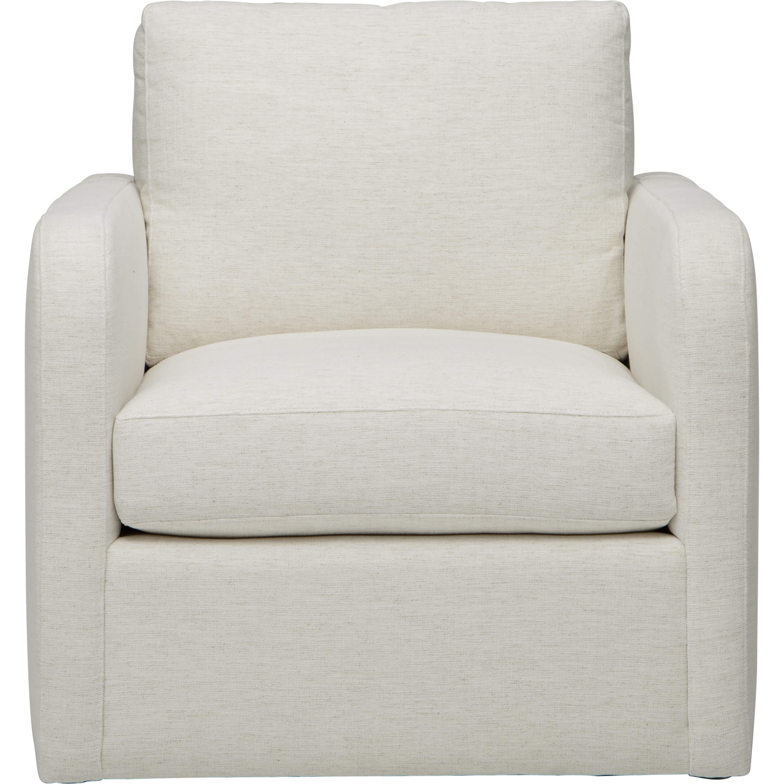Serena Swivel Chair, Nomad Snow - Image 3