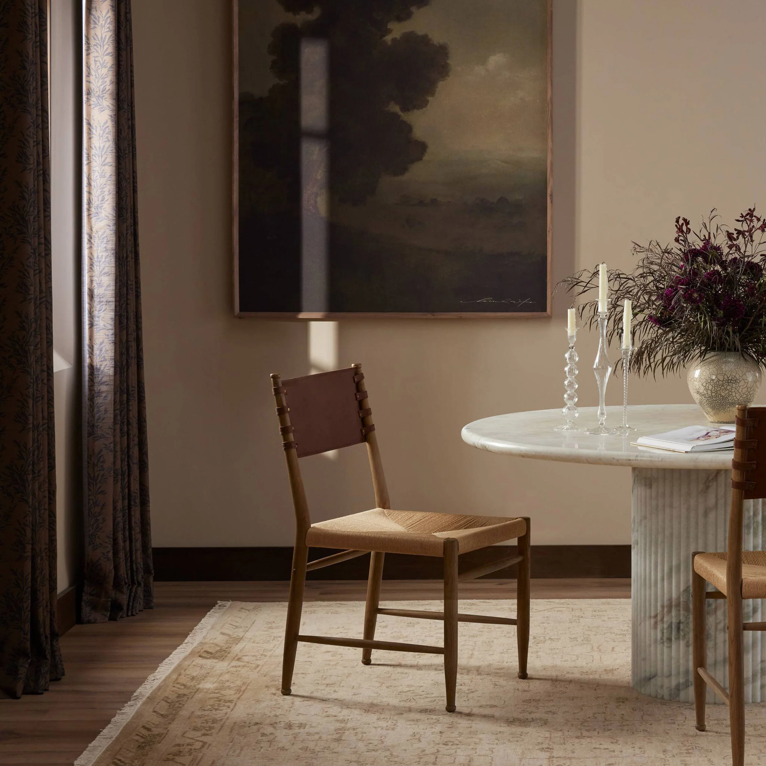 Brielle Dining Chair, Natural, Set of 2 by Amber Lewis x Four Hands - Image 7