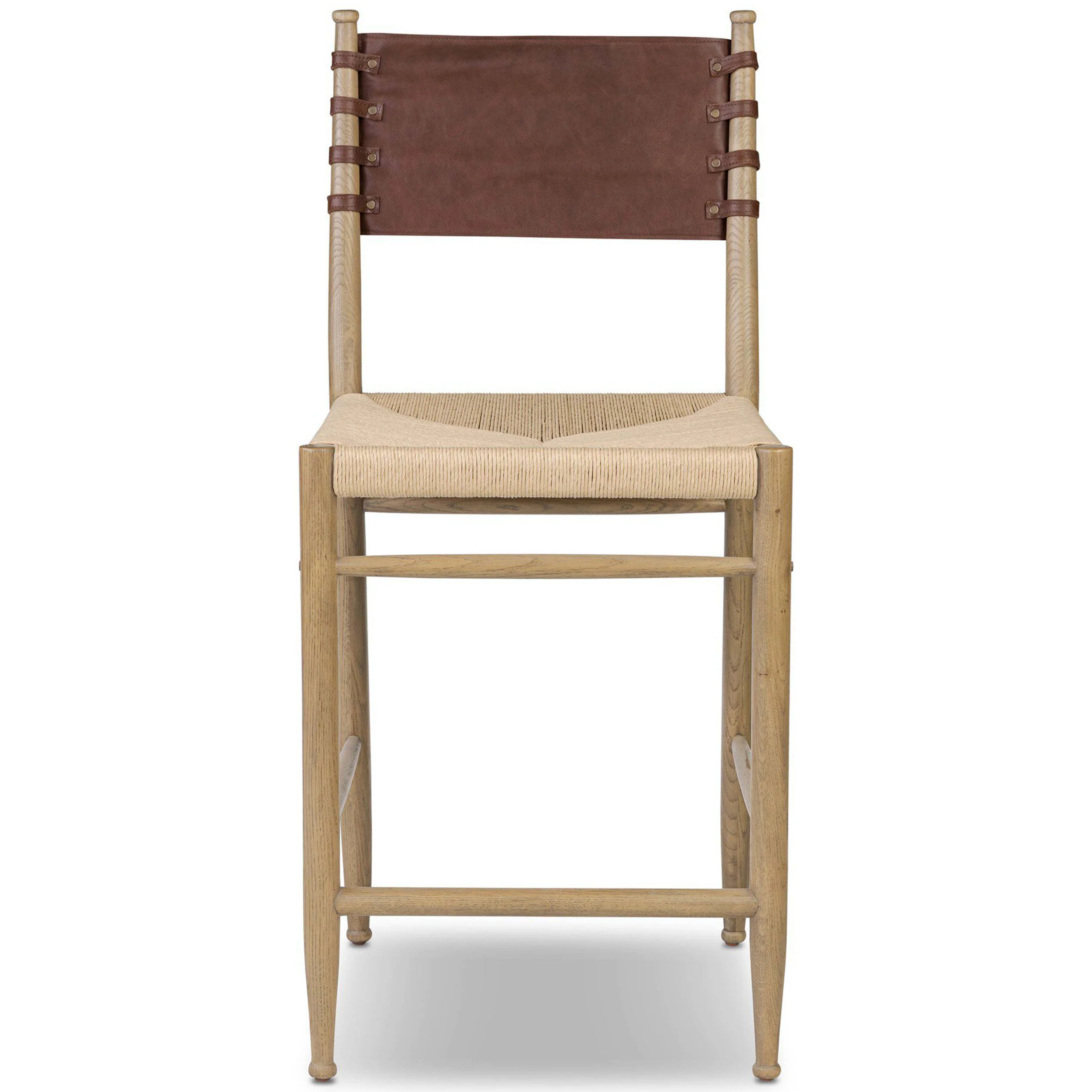 Brielle Stool, Natural by Amber Lewis x Four Hands - Image 2