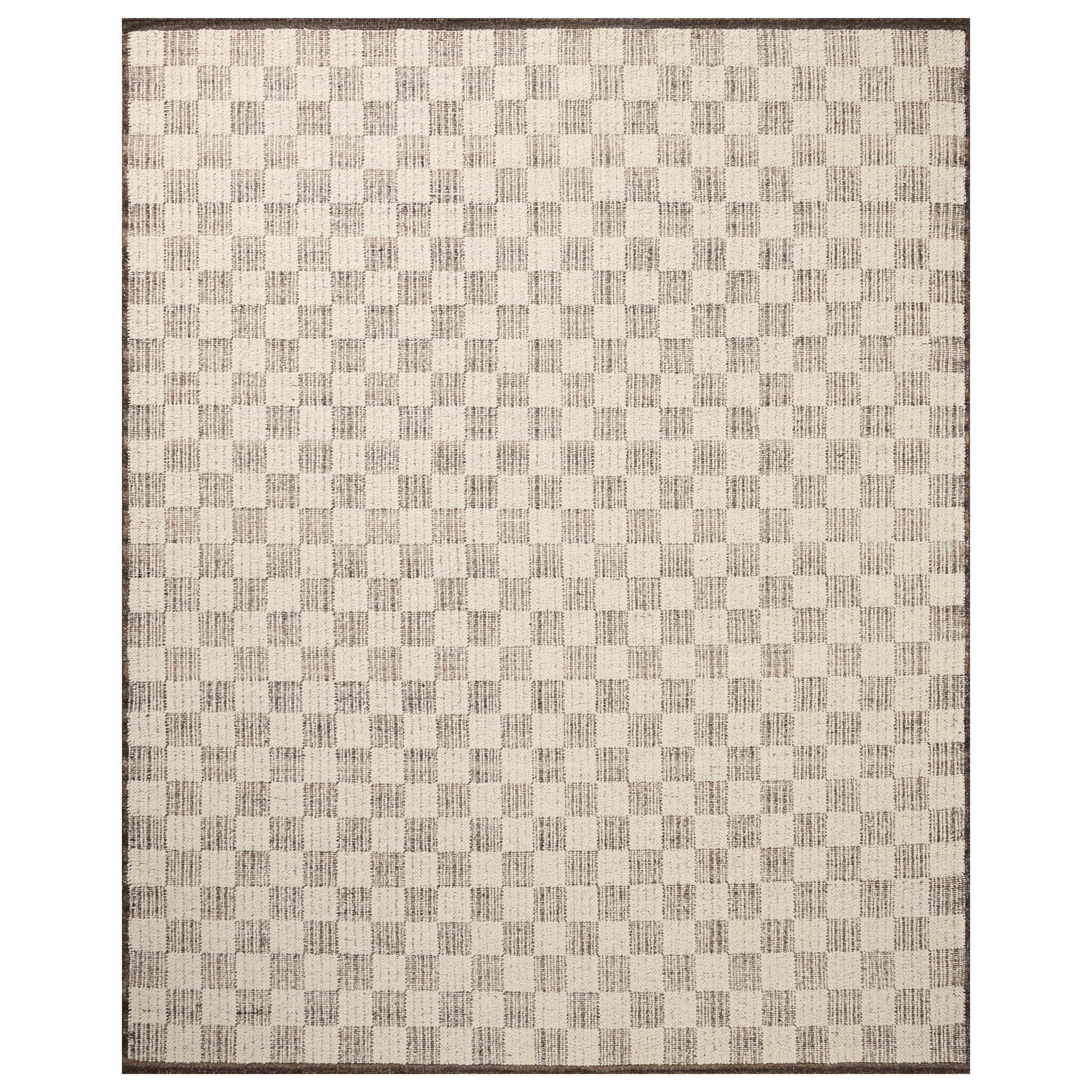 Brigette Romanek × Loloi Rug Knox KNX-01, Ivory/Mocha