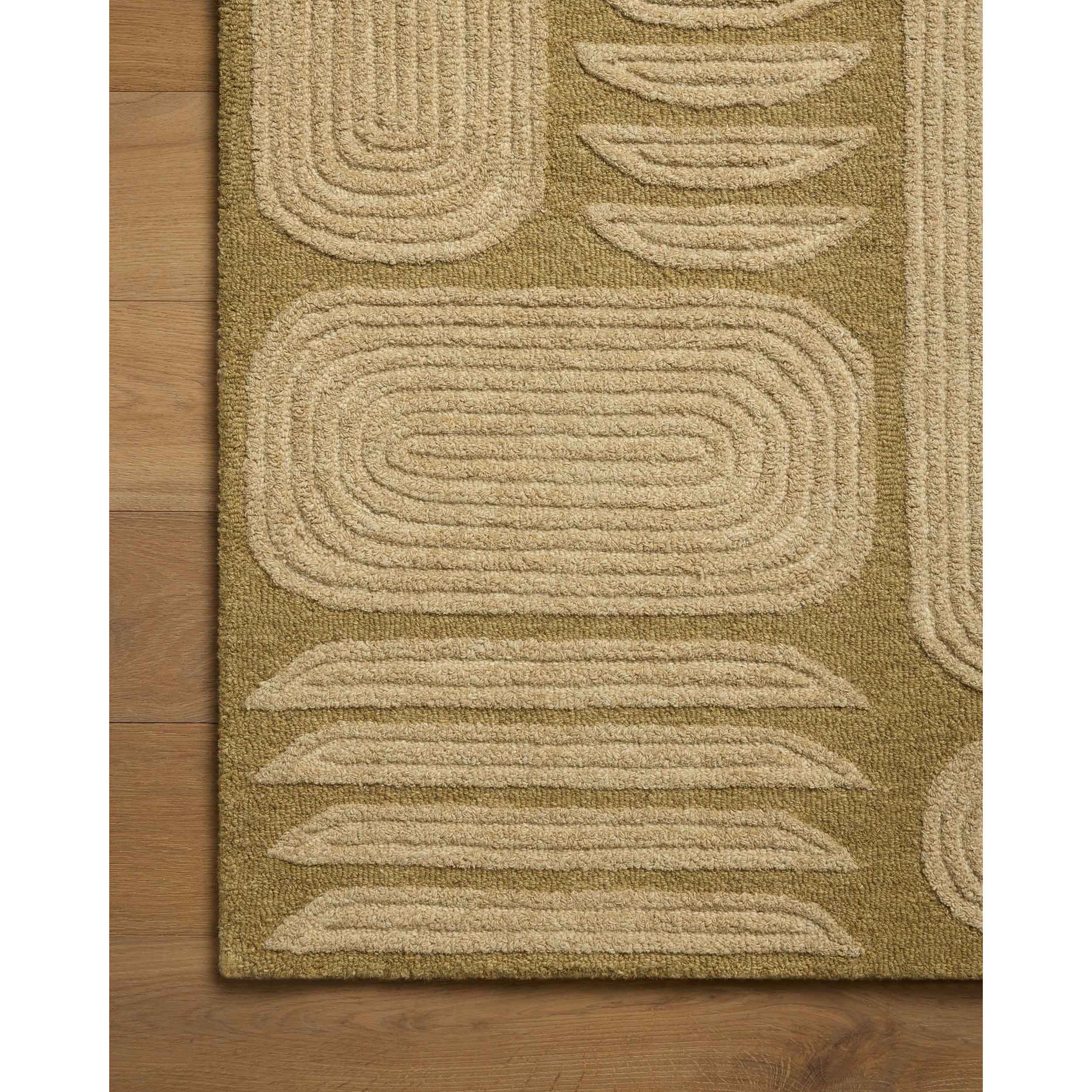 Brigette Romanek × Loloi Rug Madi MDX-03, Light Olive/Oatmeal - Image 3
