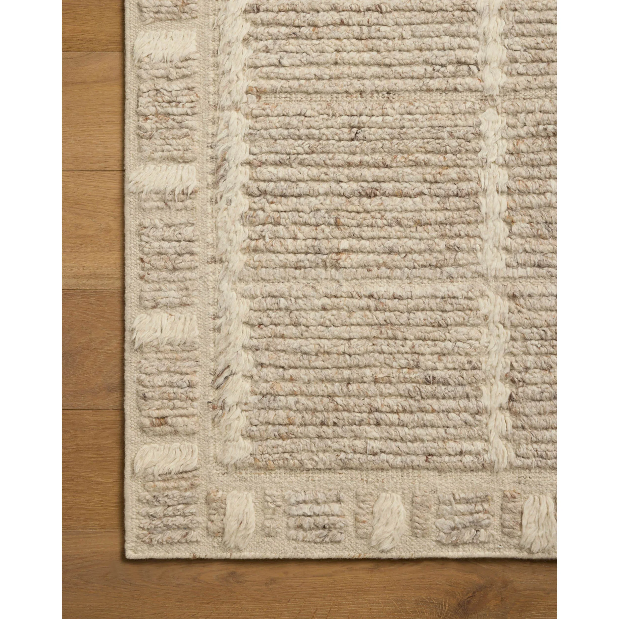 Brigette Romanek × Loloi Rug Monterrey MRY-04, Natural/Pebble - Image 3