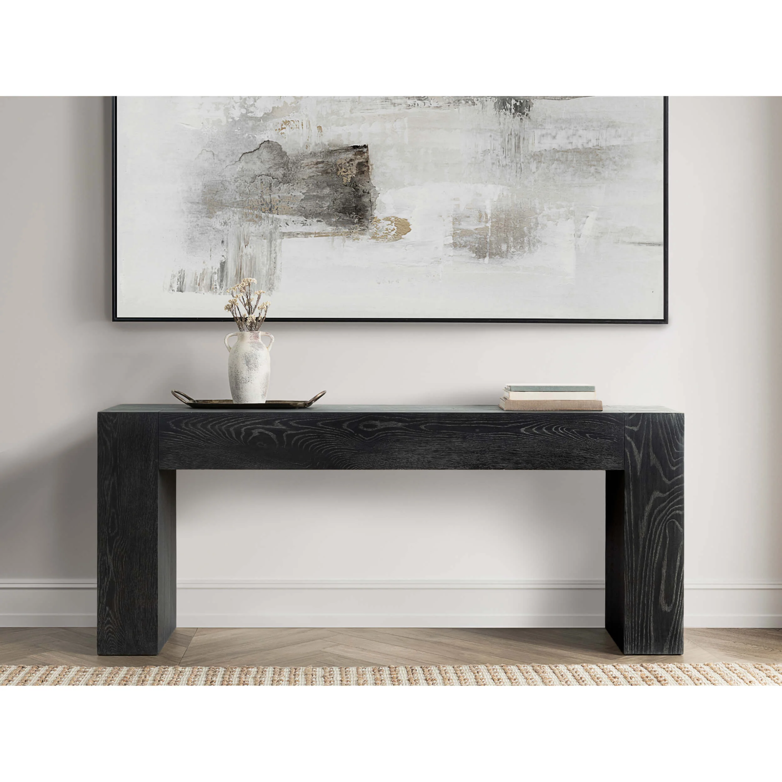 Bristol Console Table, Black - Image 6
