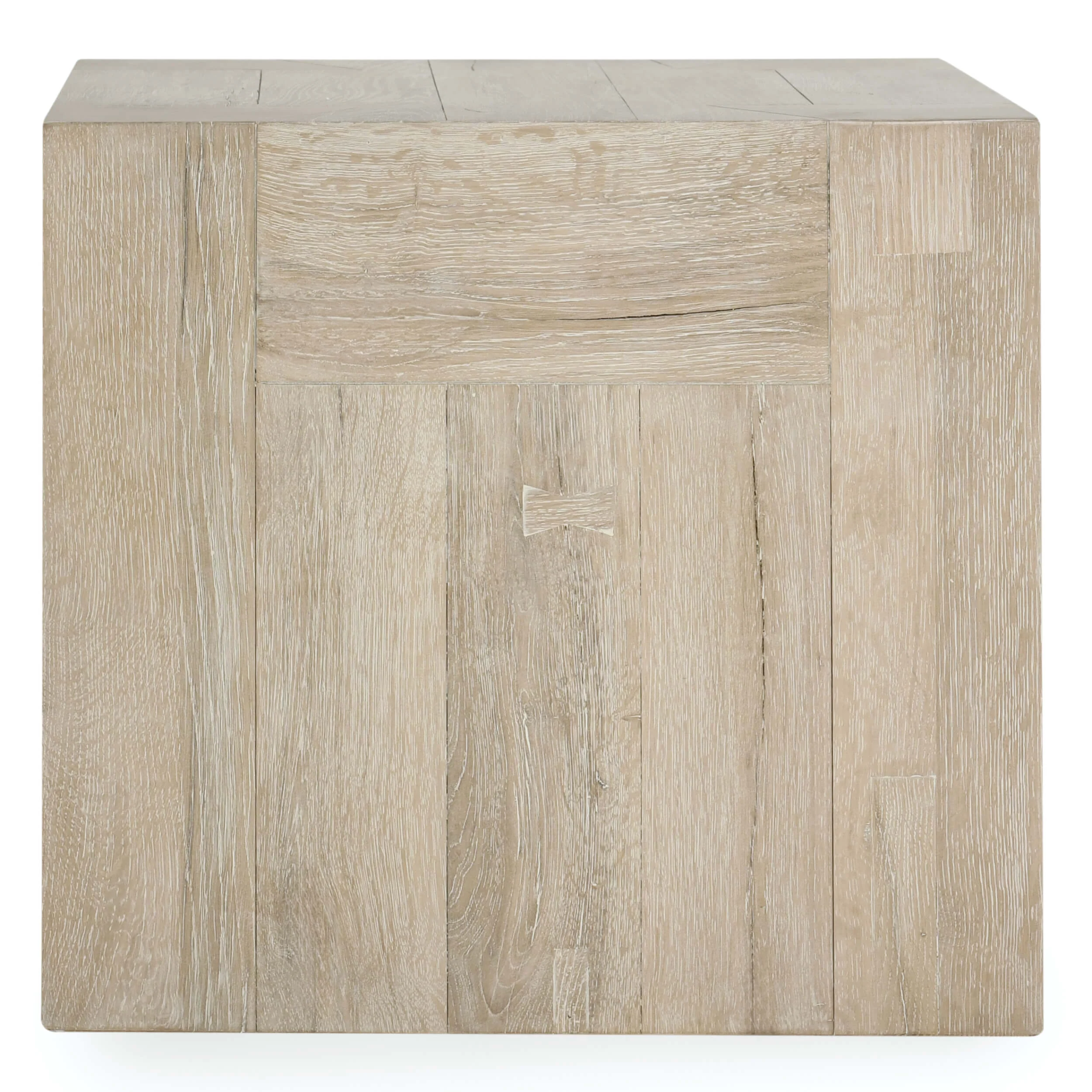 Bristol End Table, White Washed - Image 3