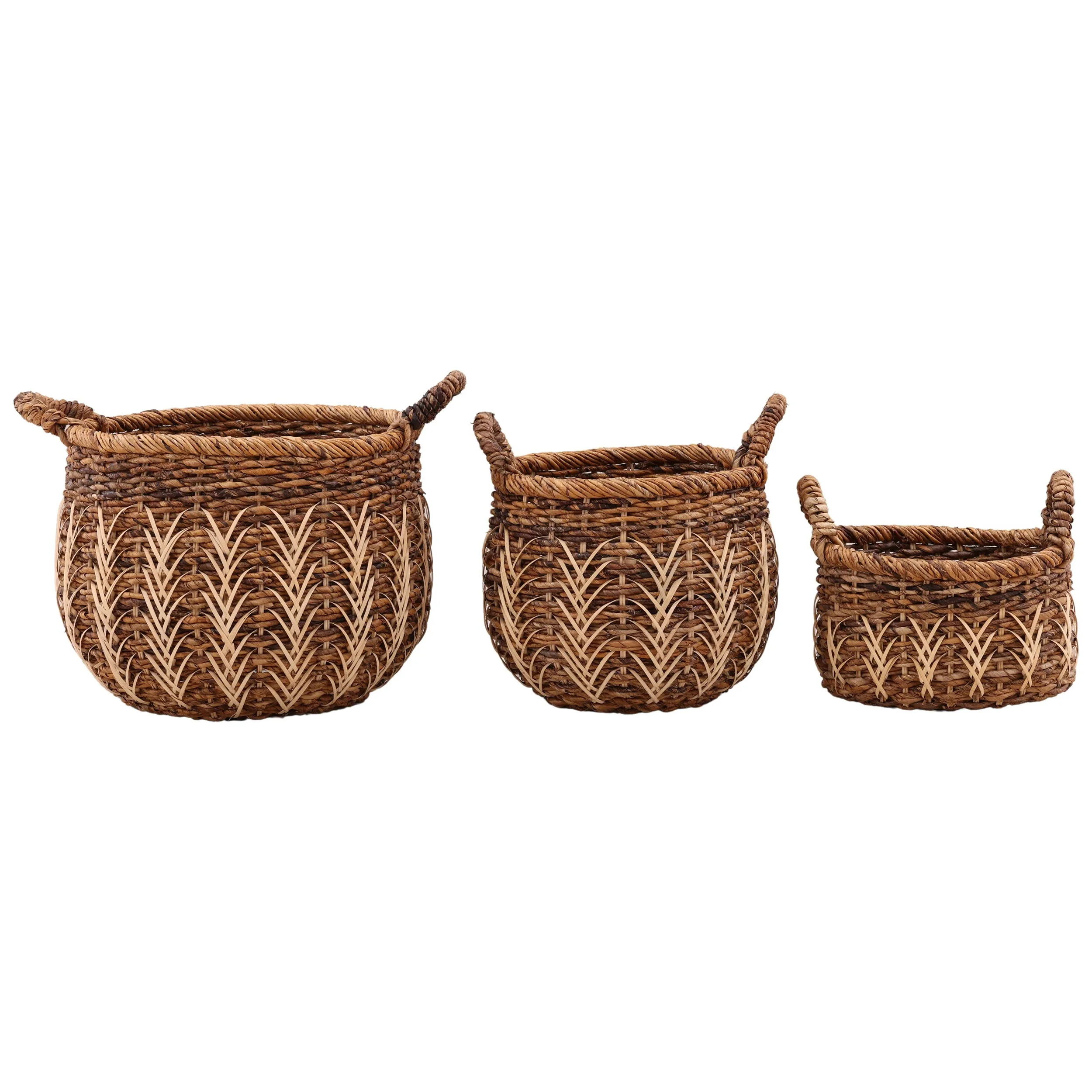 Brogan Basket, Natural, Set of 3 - Image 2