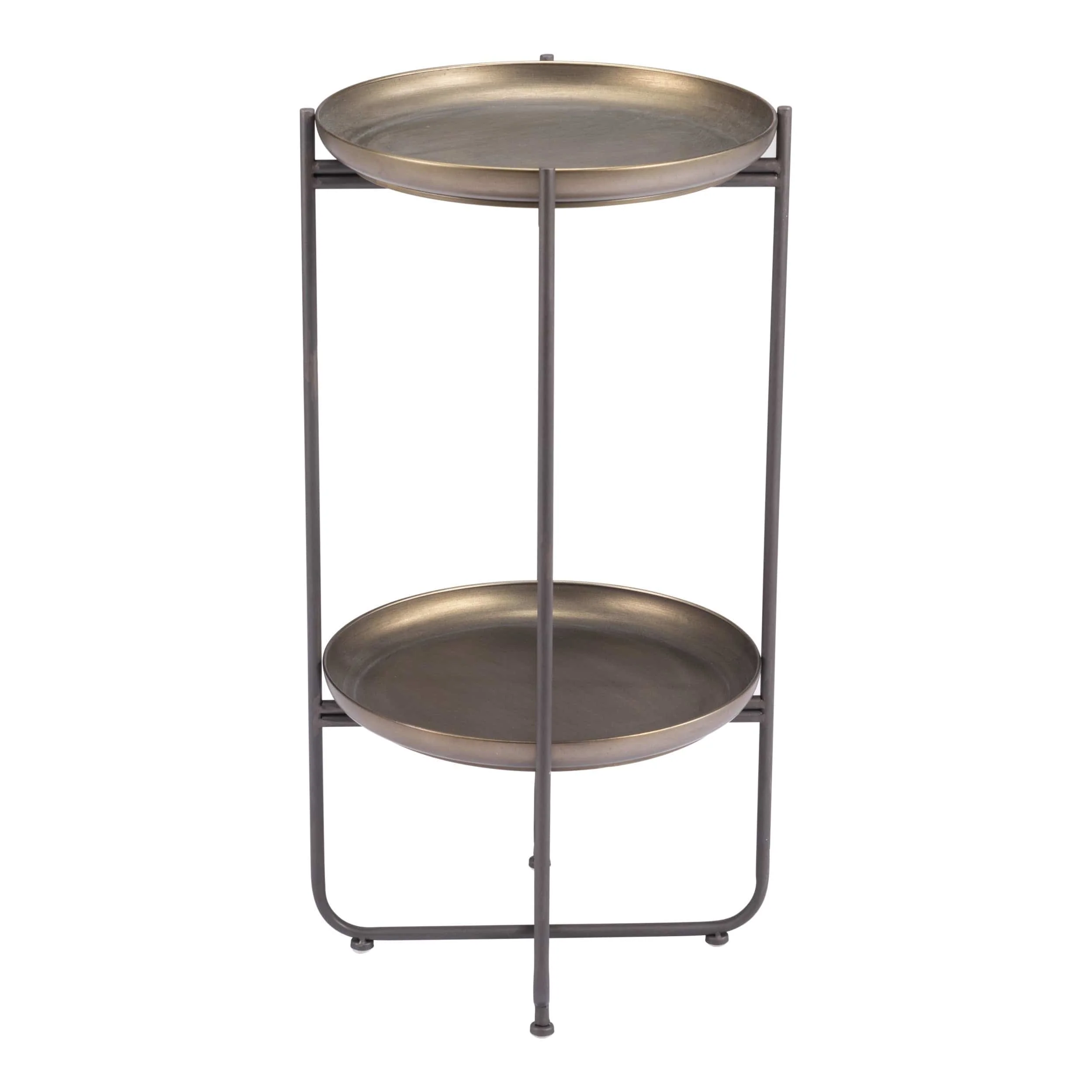 Bronson Accent Table, Bronze - Image 2