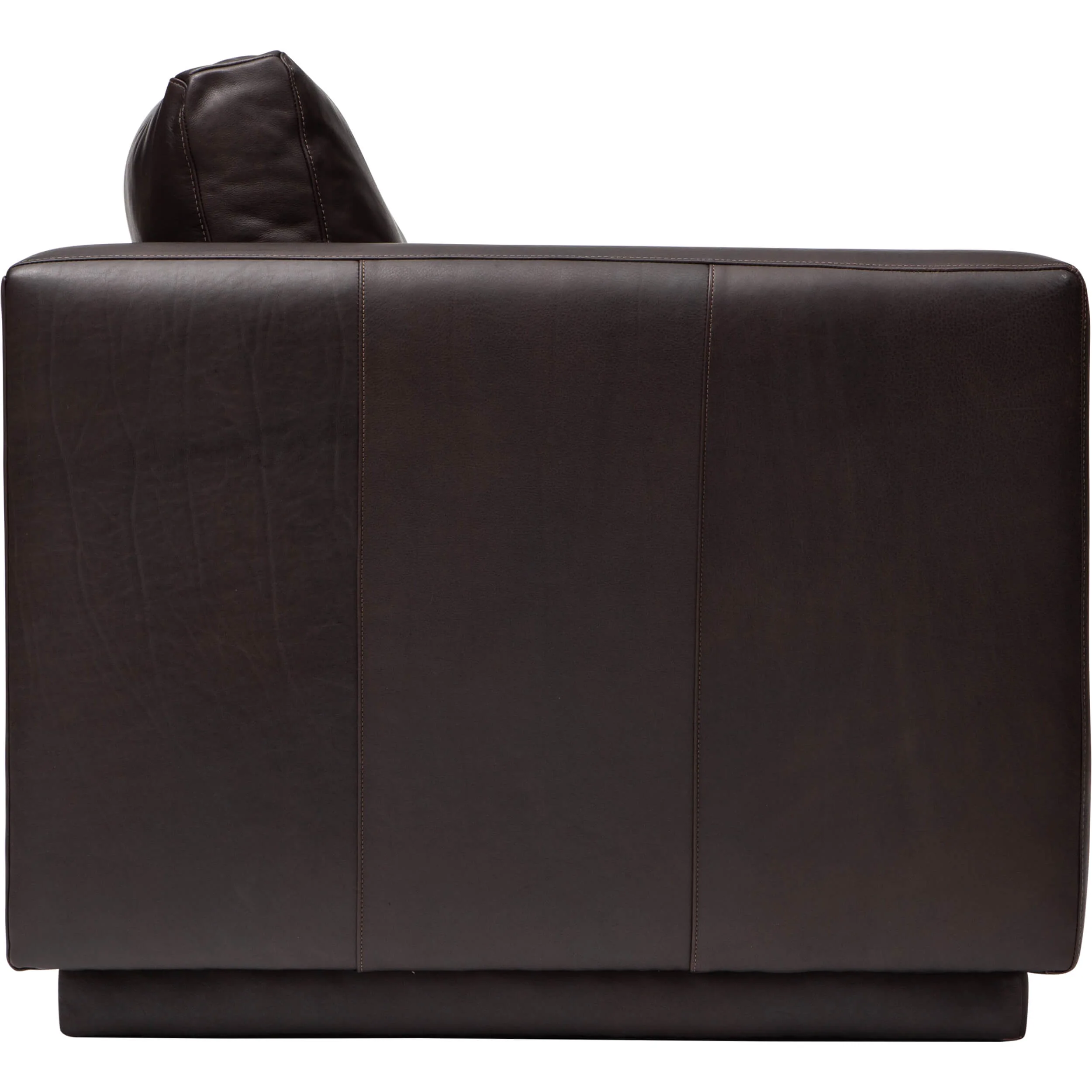 Bronson Leather Sofa, Lewis Nougat - Image 3