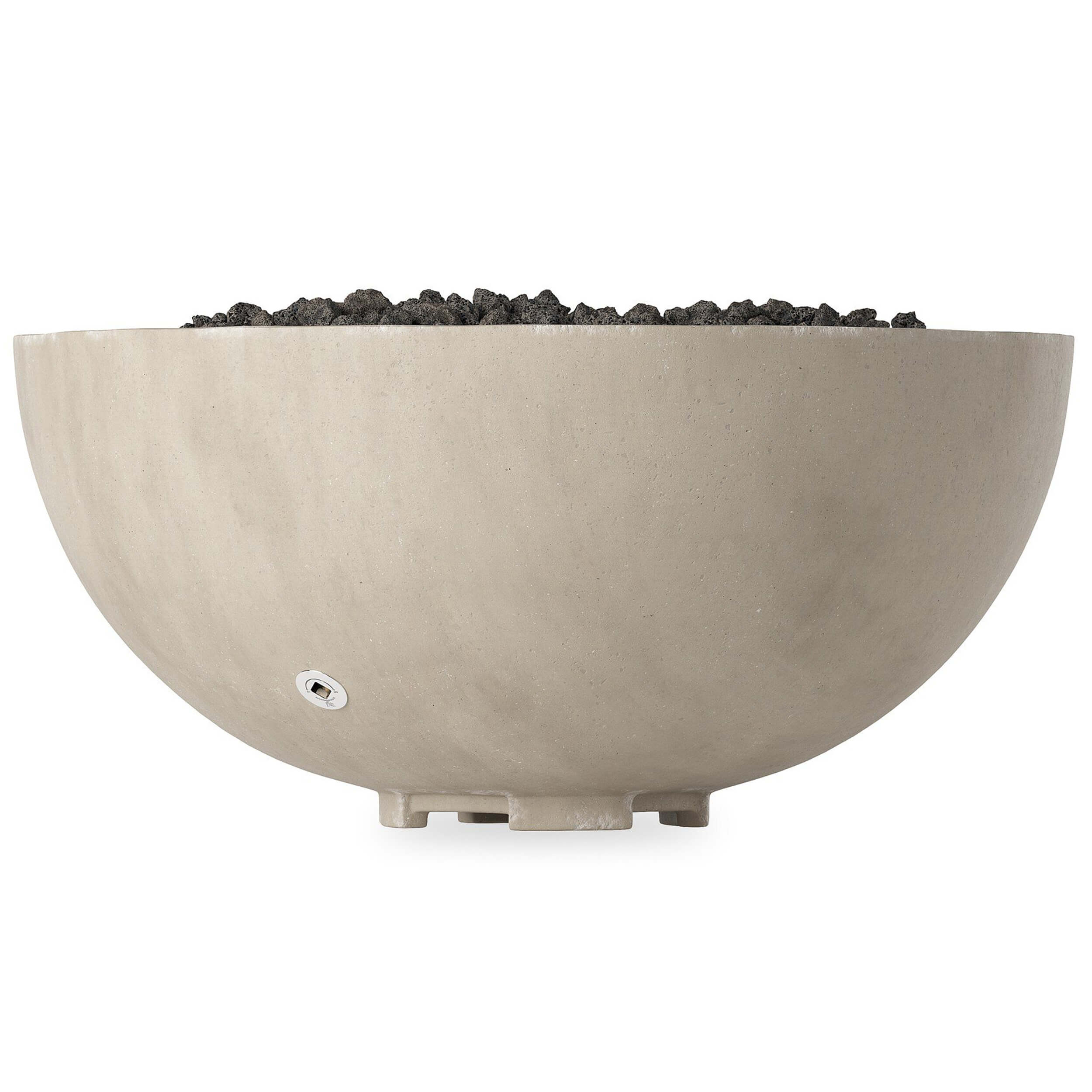 Bronson Outdoor Fire Table, Natural by Four Hands - Image 2