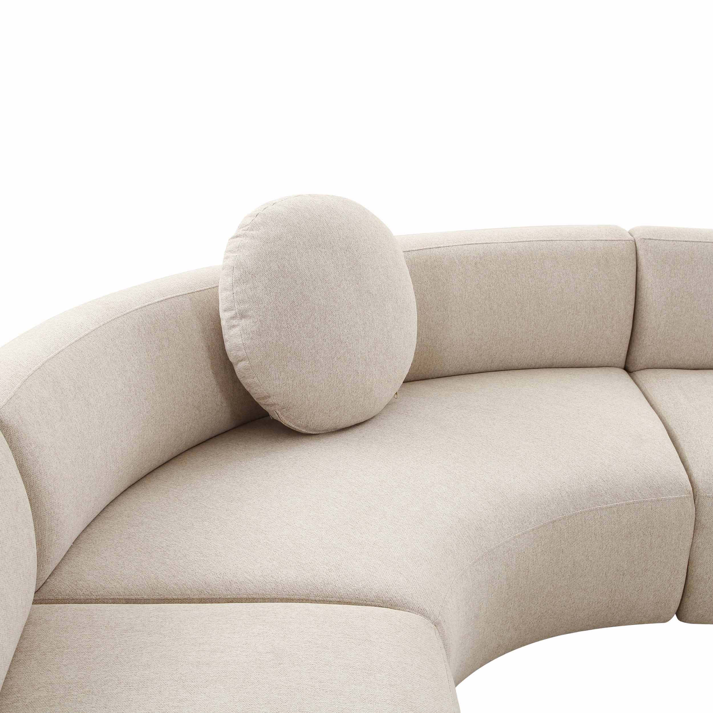 Broohah Sectional, Beige - Image 4