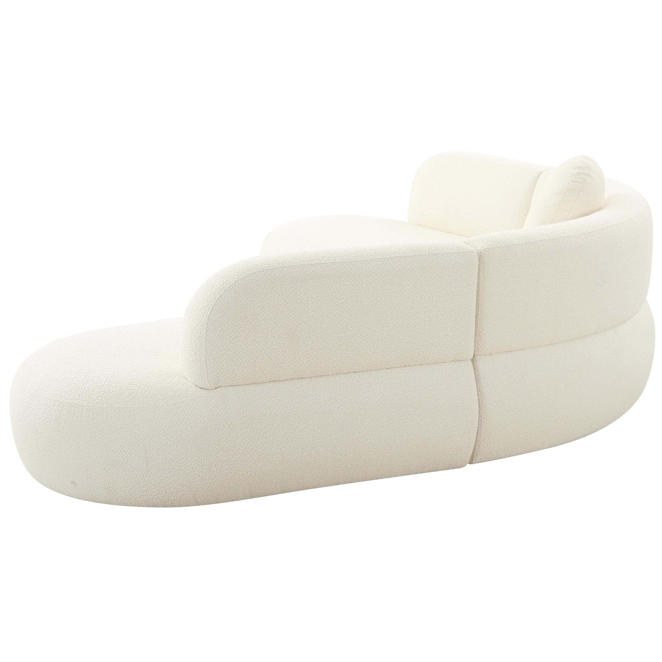 Broohah Sectional, Cream - Image 3