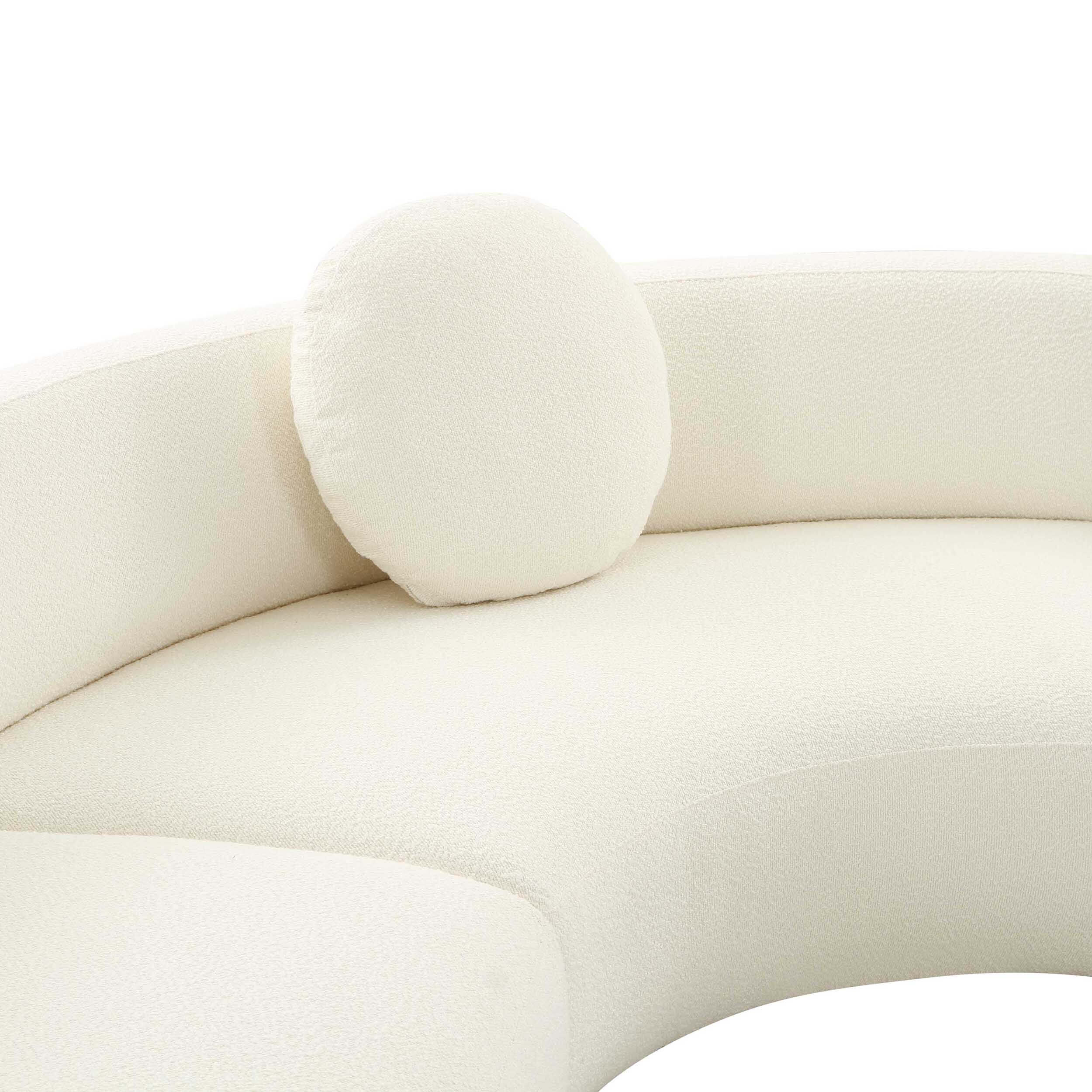 Broohah Sectional, Cream - Image 4
