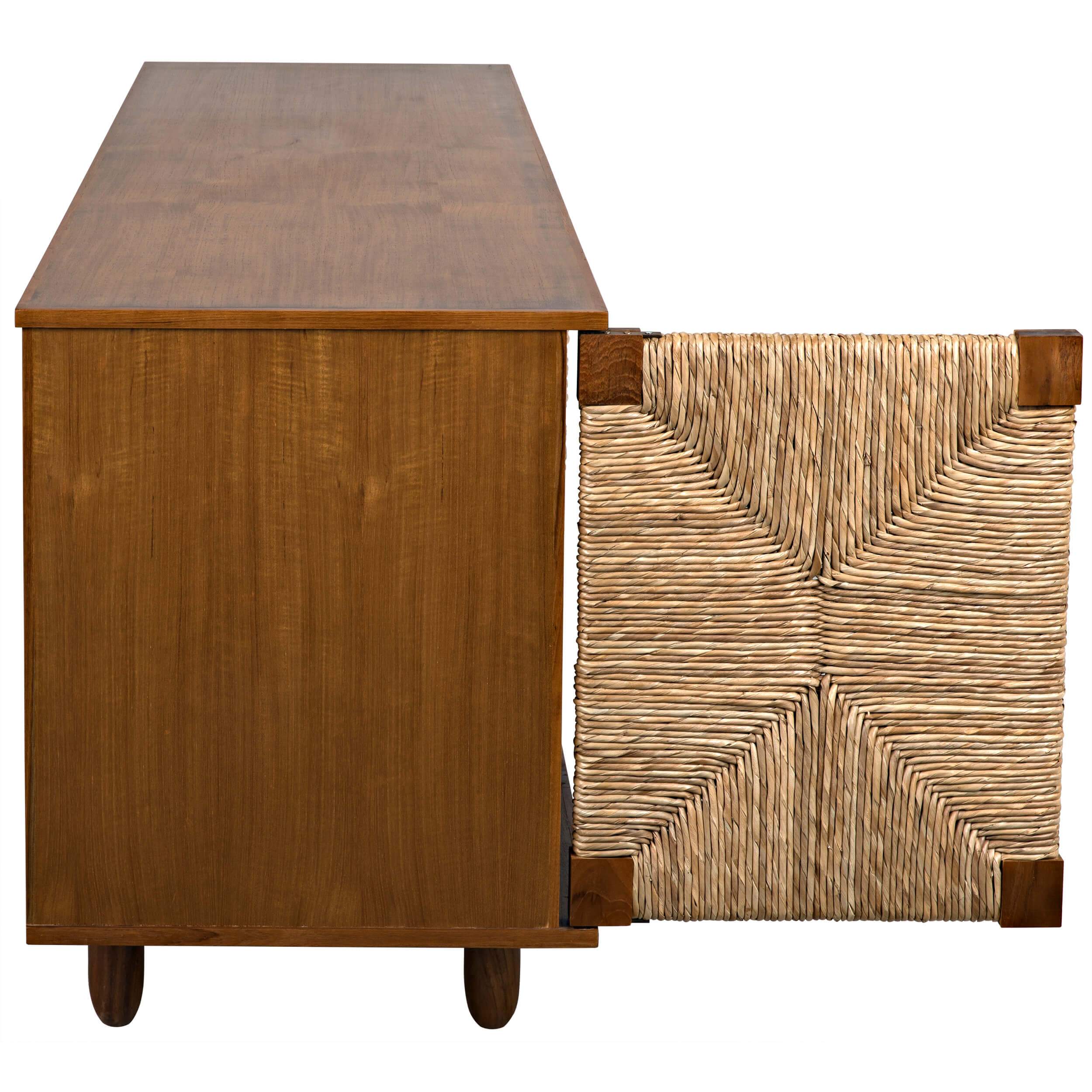 Brook 4 Door Sideboard, Teak - Image 11