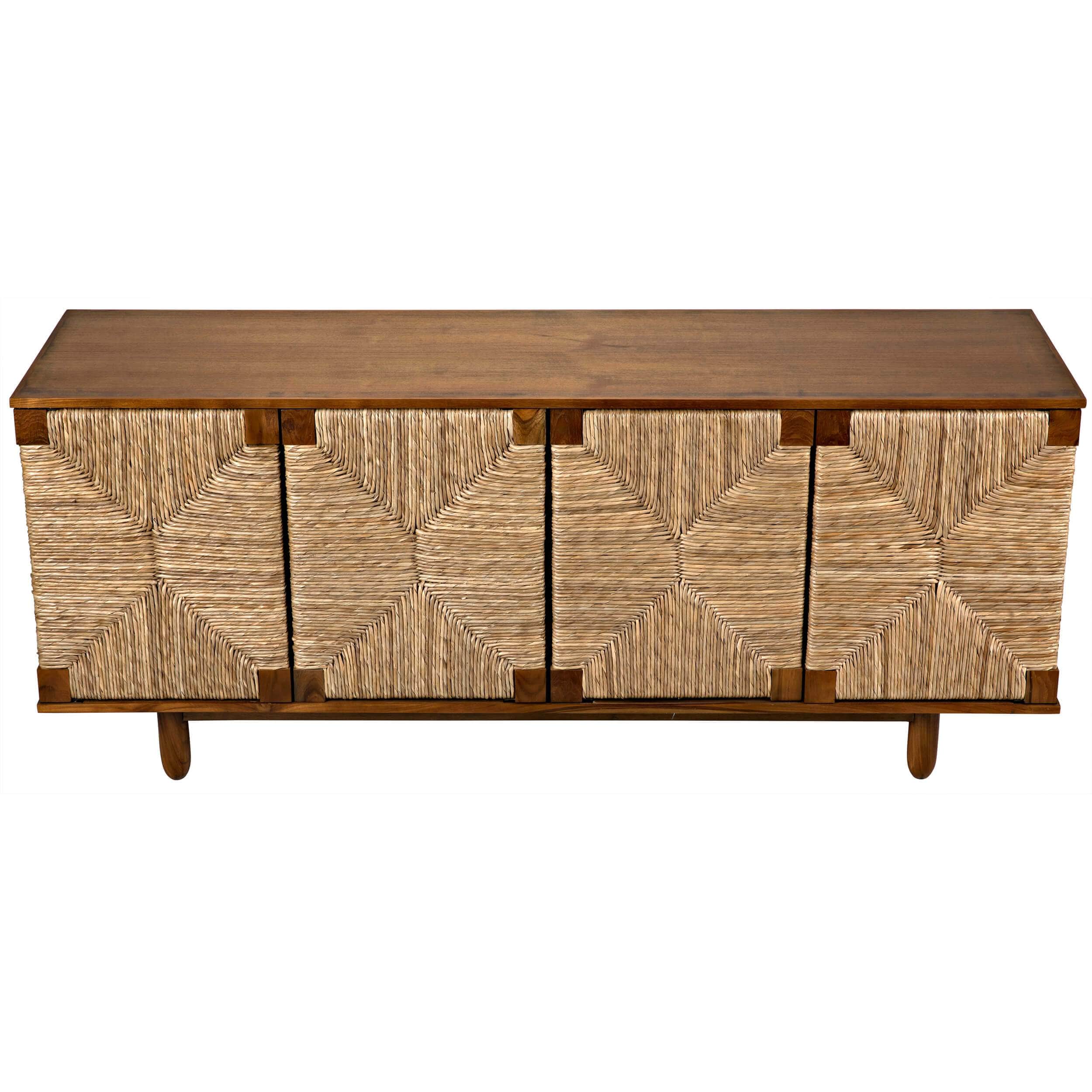 Brook 4 Door Sideboard, Teak - Image 6