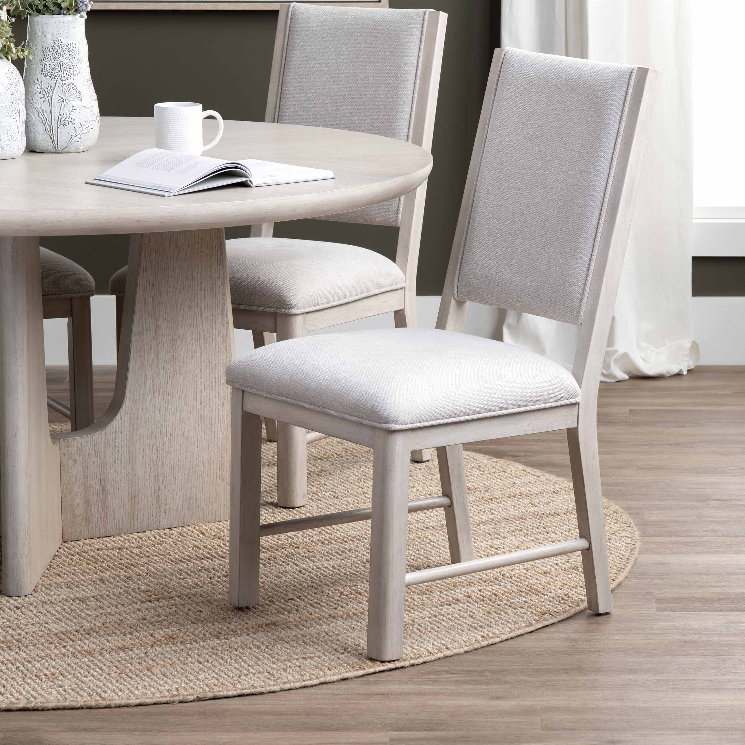 Willow Dining Chair, Cream, Set of 2 - Image 5