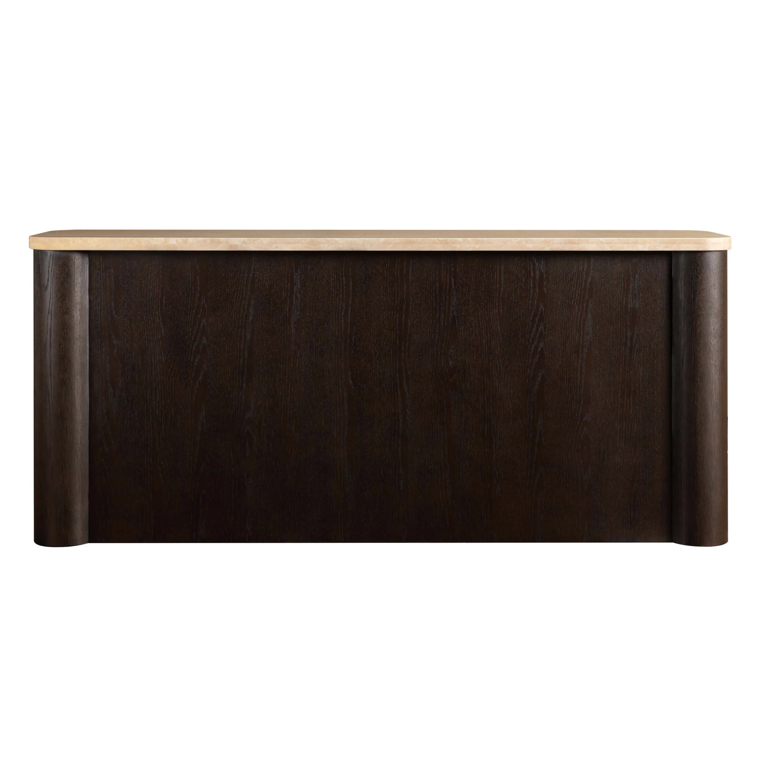 Brooks Console Table, Warm Travertine - Image 2