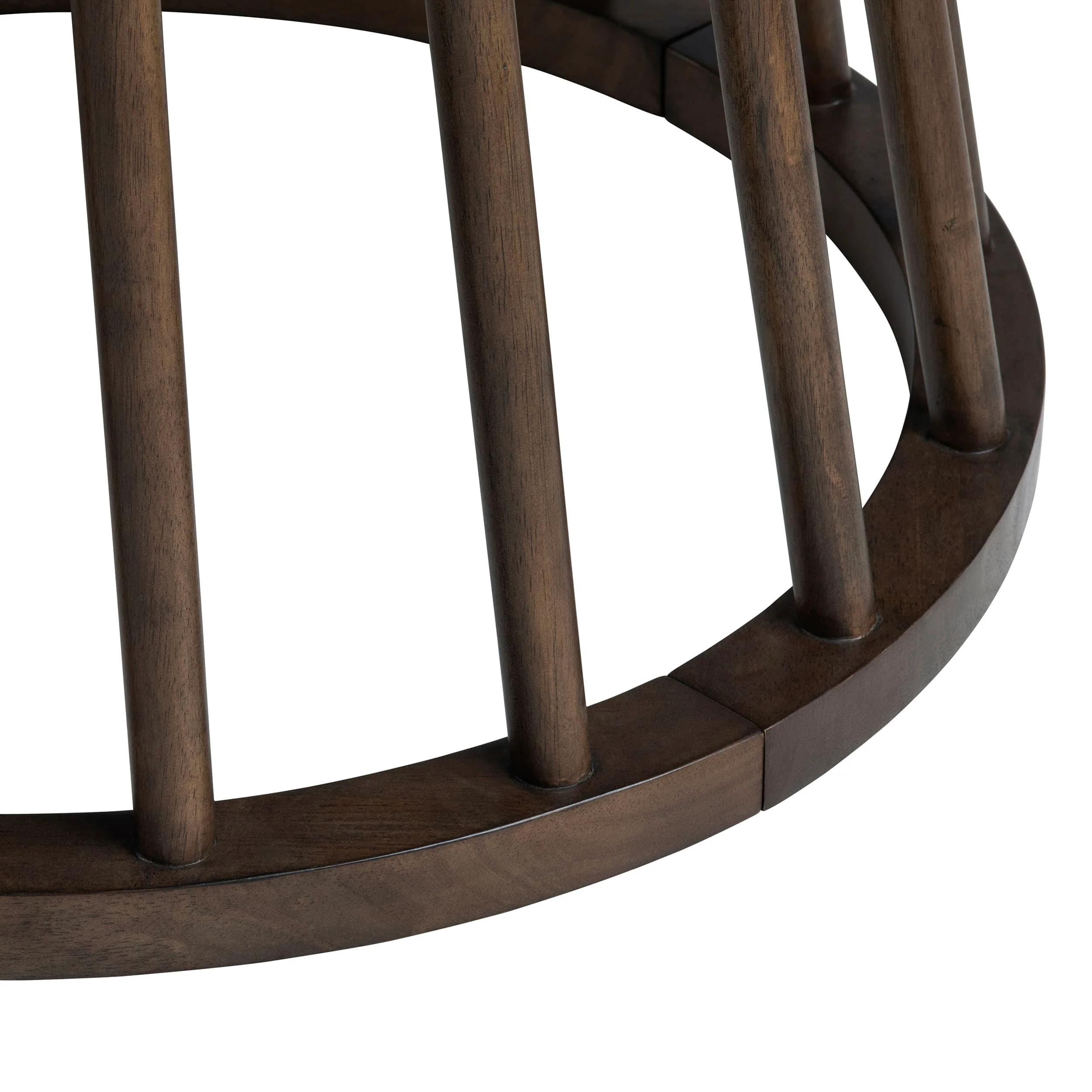 Brunswick Round Dining Table, Brown - Image 3