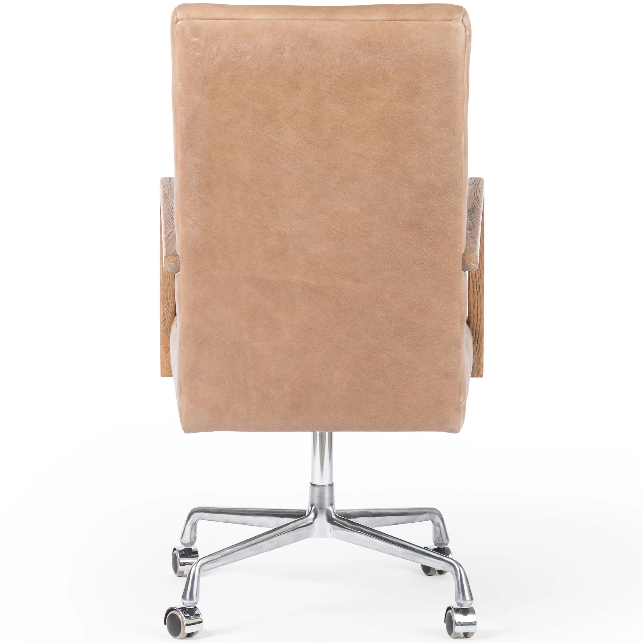 Bryson Leather Desk Chair, Palermo - Image 4